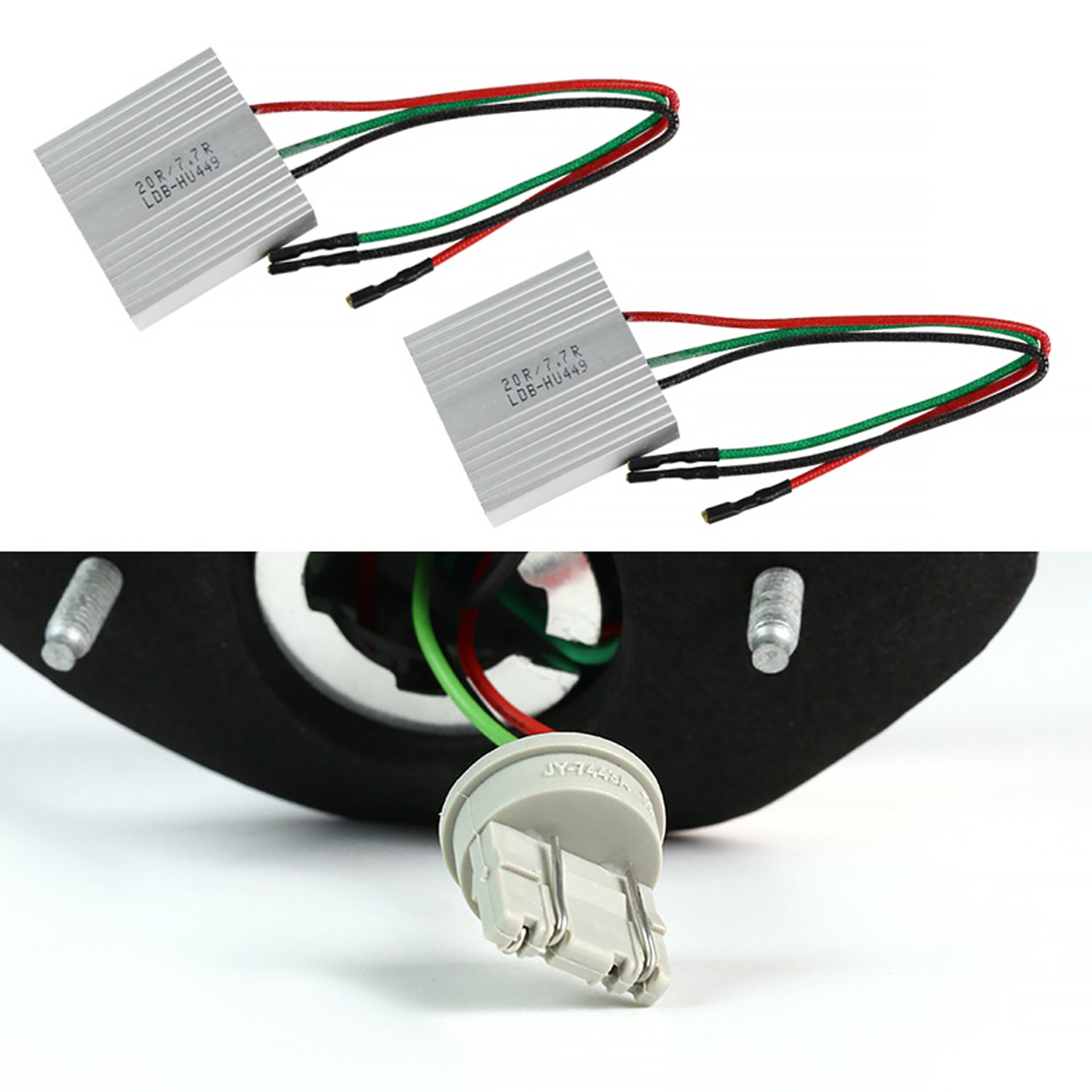 1998-2005 Lexus GS300/GS400/GS430 LED Trunk Lights Chrome Housing/Red Lens