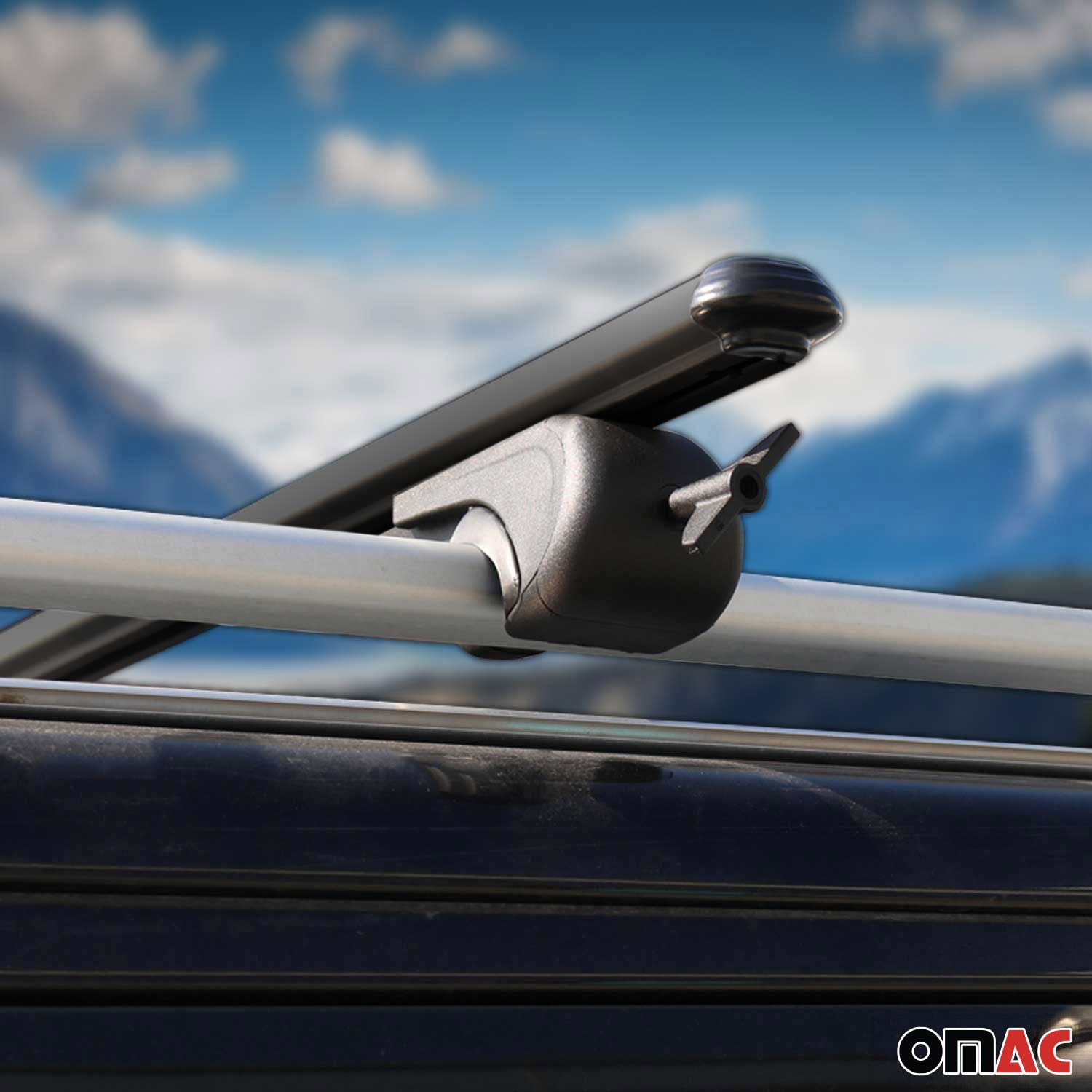 2015-2024 Infiniti QX80 Roof Rack Cross Bars Black