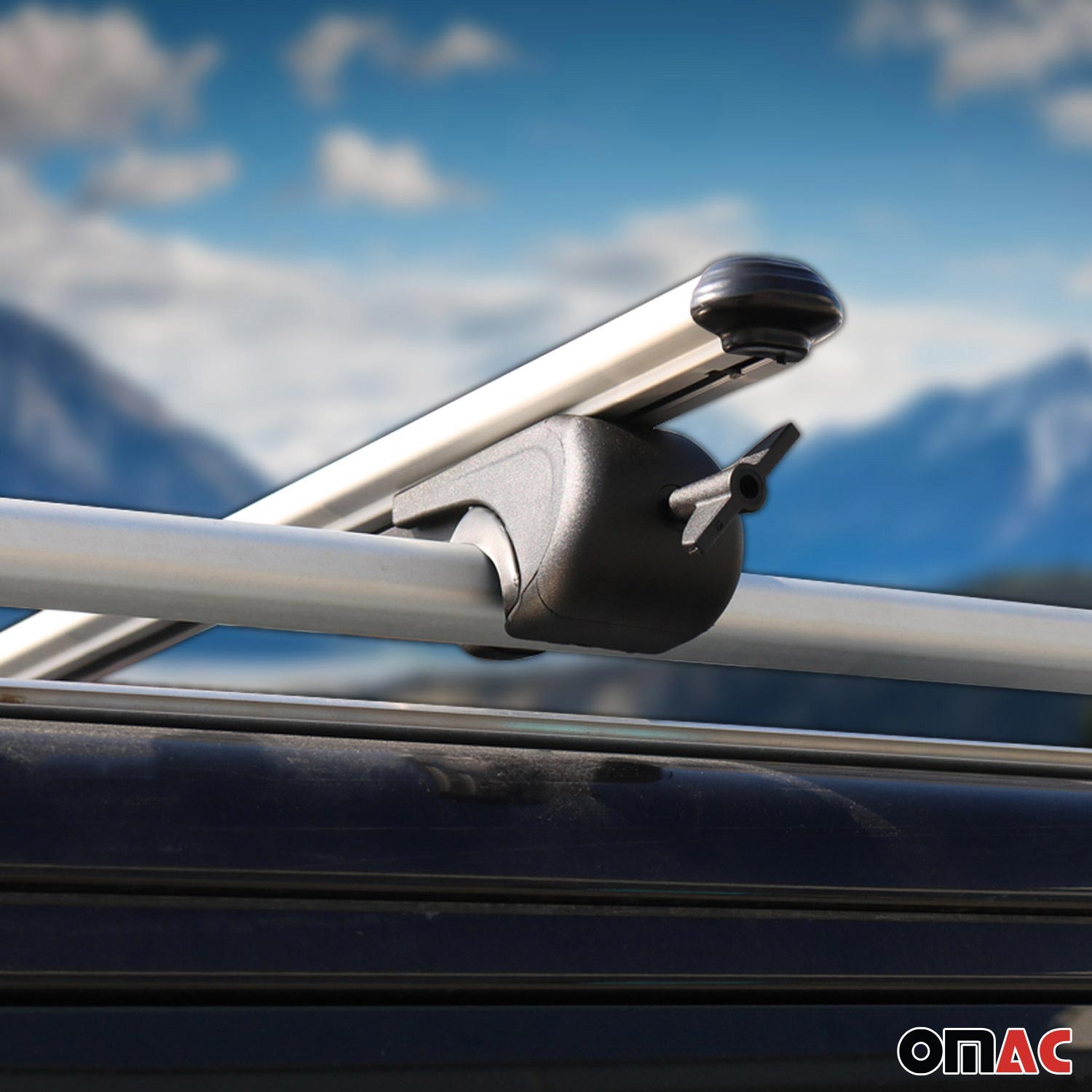 2019-2025 Honda Passport 3.gen Roof Rack Cross Bars Silver