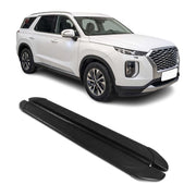 2020-2025 Hyundai Palisade Side Step Running Board Nerf Bar Black 2 Pcs
