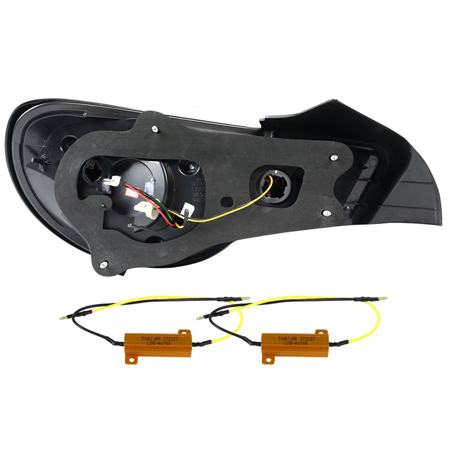 2012-2016 Scion FRS/ Subaru BRZ/ Toyota 86 LED Tail Lights Jet Black/Clear