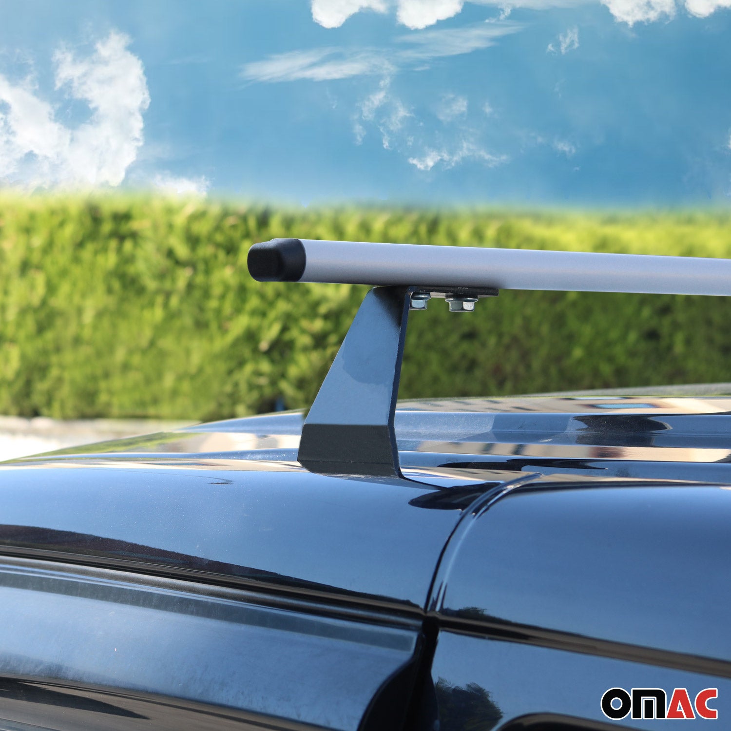 2013-2021 Nissan NV200 Roof Rack Cross Bars Luggage Carrier Steel Silver 2 Pcs