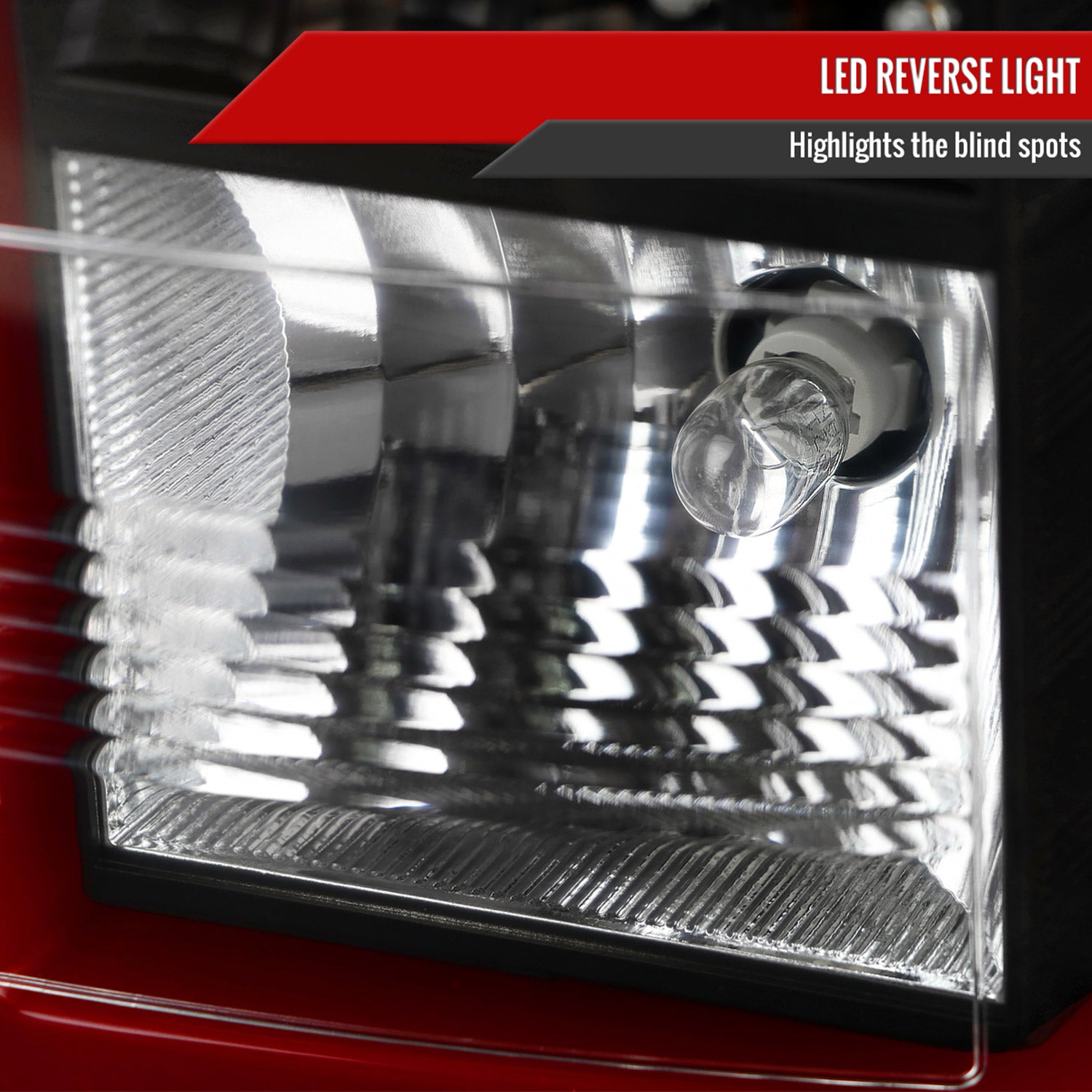 2015-2020 GMC Yukon/Yukon XL Denali SLE/SLT LED Tail Lights Black/Clear Red