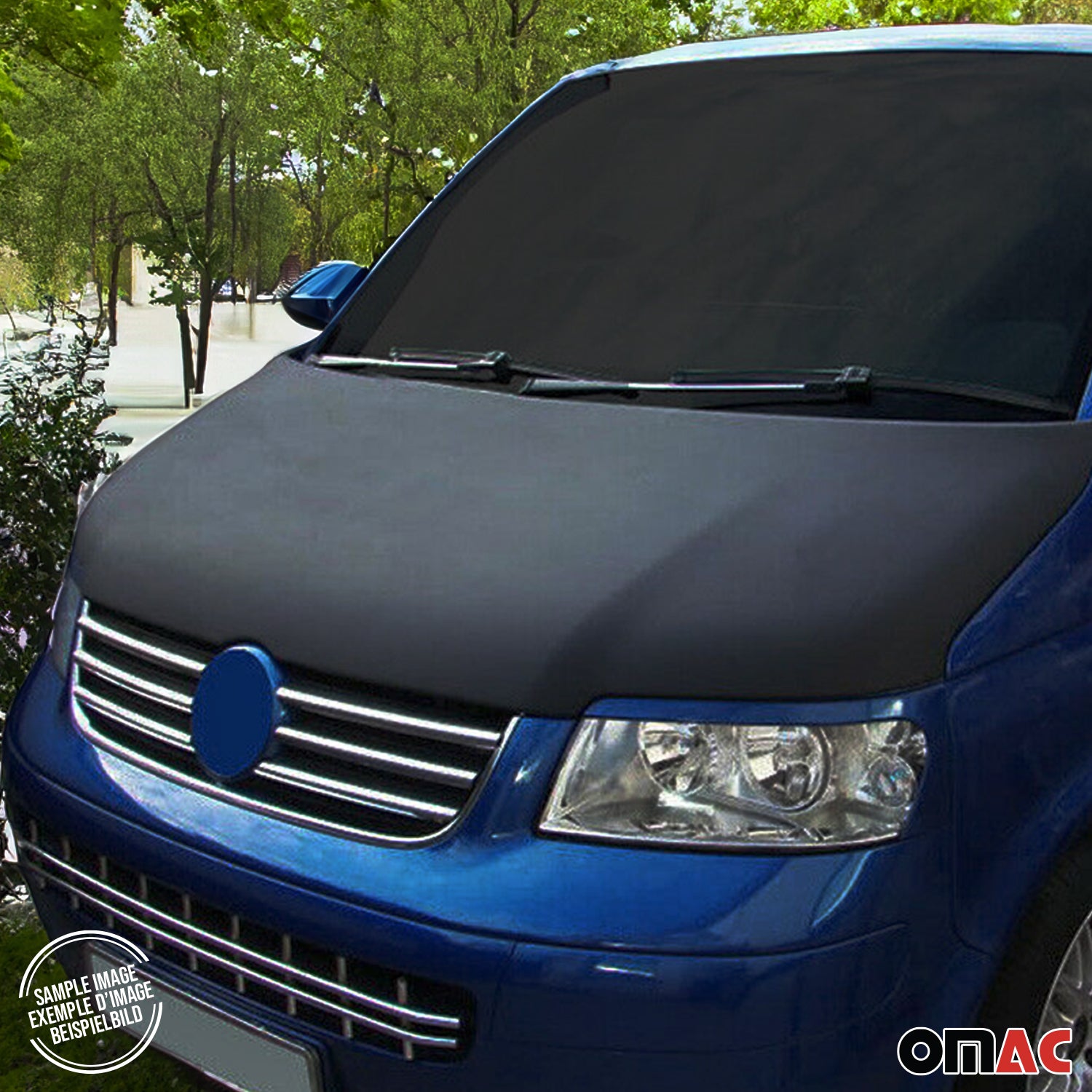 2014-2018 Mercedes Sprinter W906 Car Bonnet Mask Hood Bra Black Full Cover