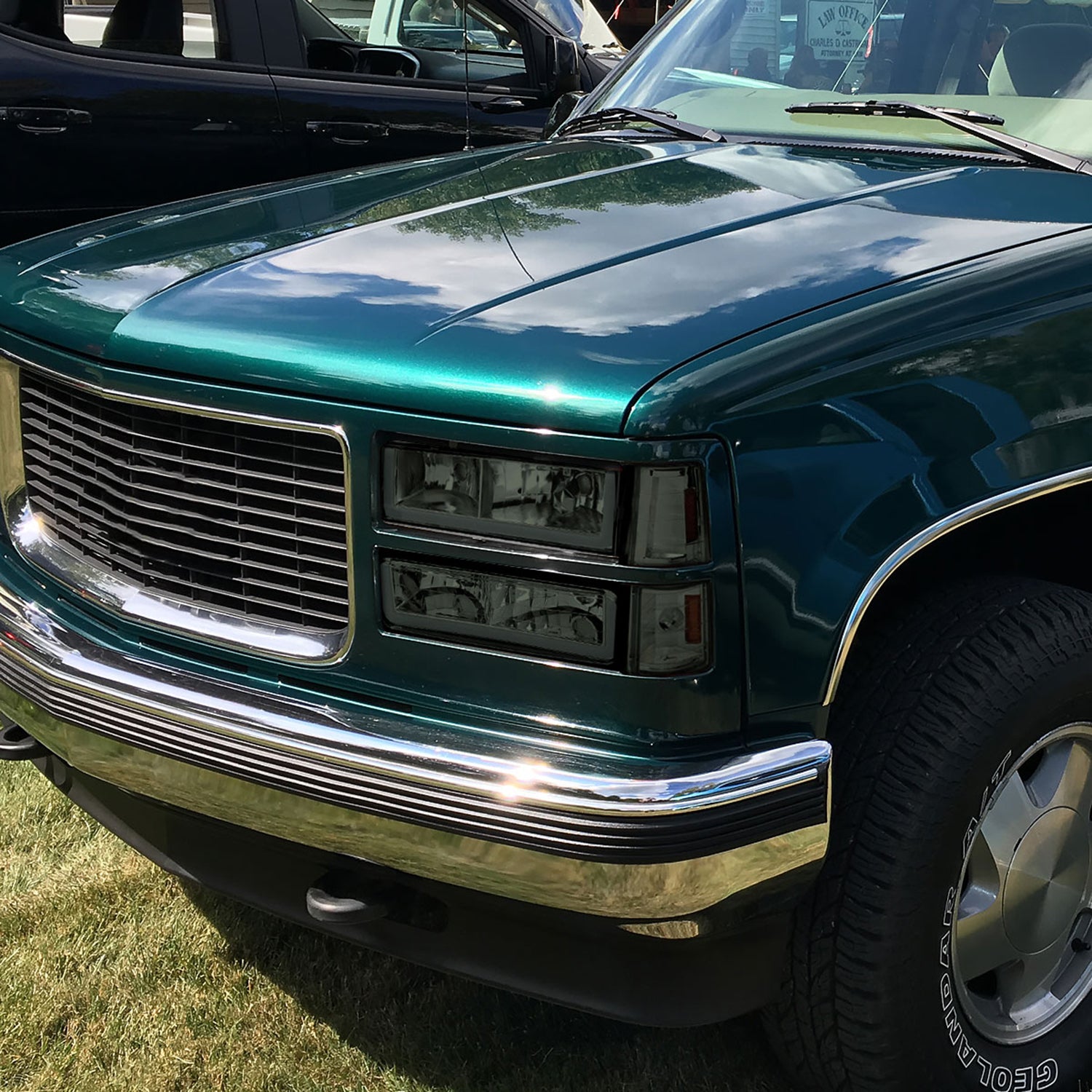 1994-1998 GMC C10/Sierra/Suburban/Yukon Factory Headlights LED Chrome