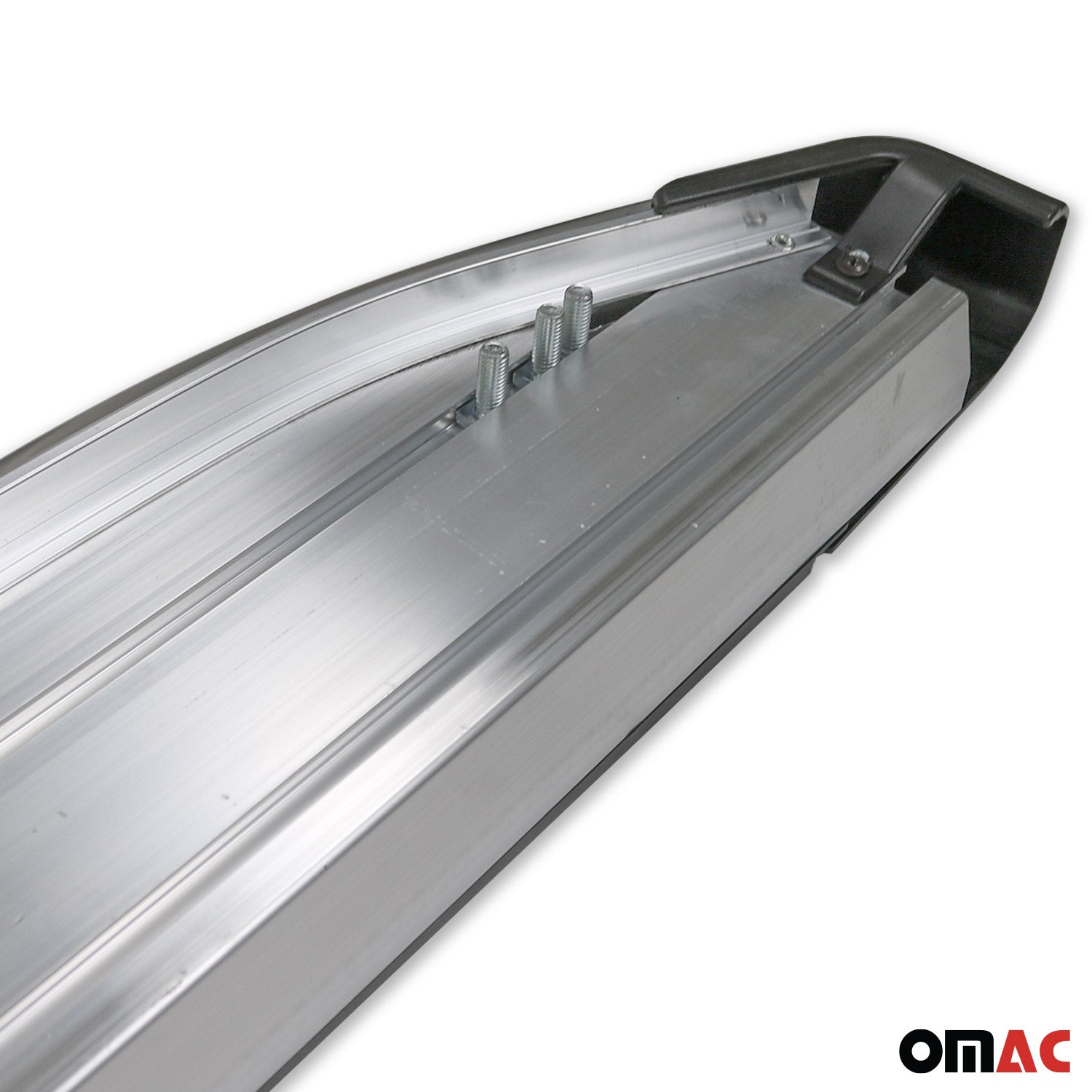 2009-2014 Nissan Murano Running Boards Side Steps Silver & Black