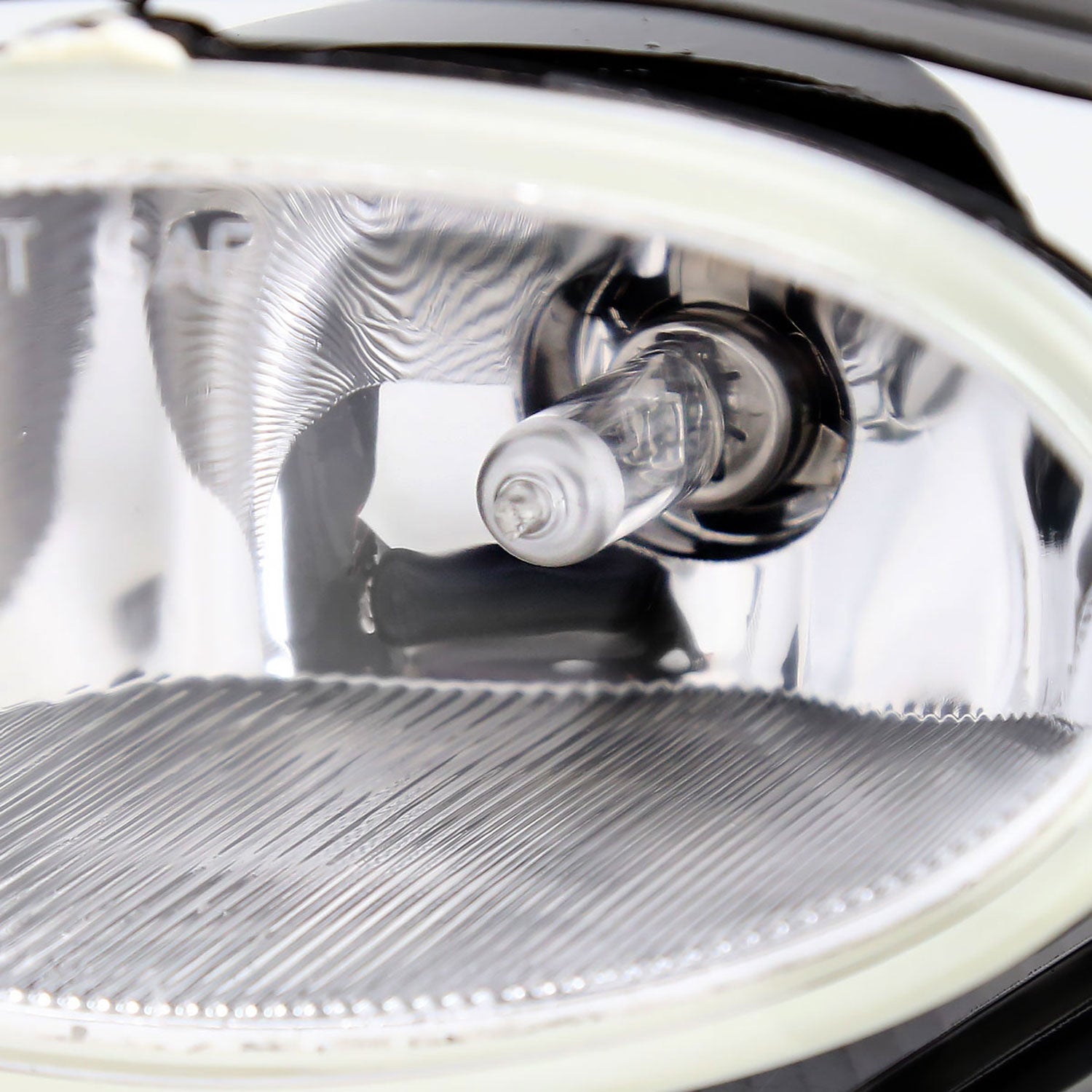 2008-2010 Honda Accord 2DR Coupe H11 Fog Lights Kit Chrome/Clear Lens