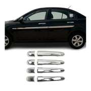 2006-2011 Hyundai Accent Sedan Car Door Handle Cover Protector Stainless Steel