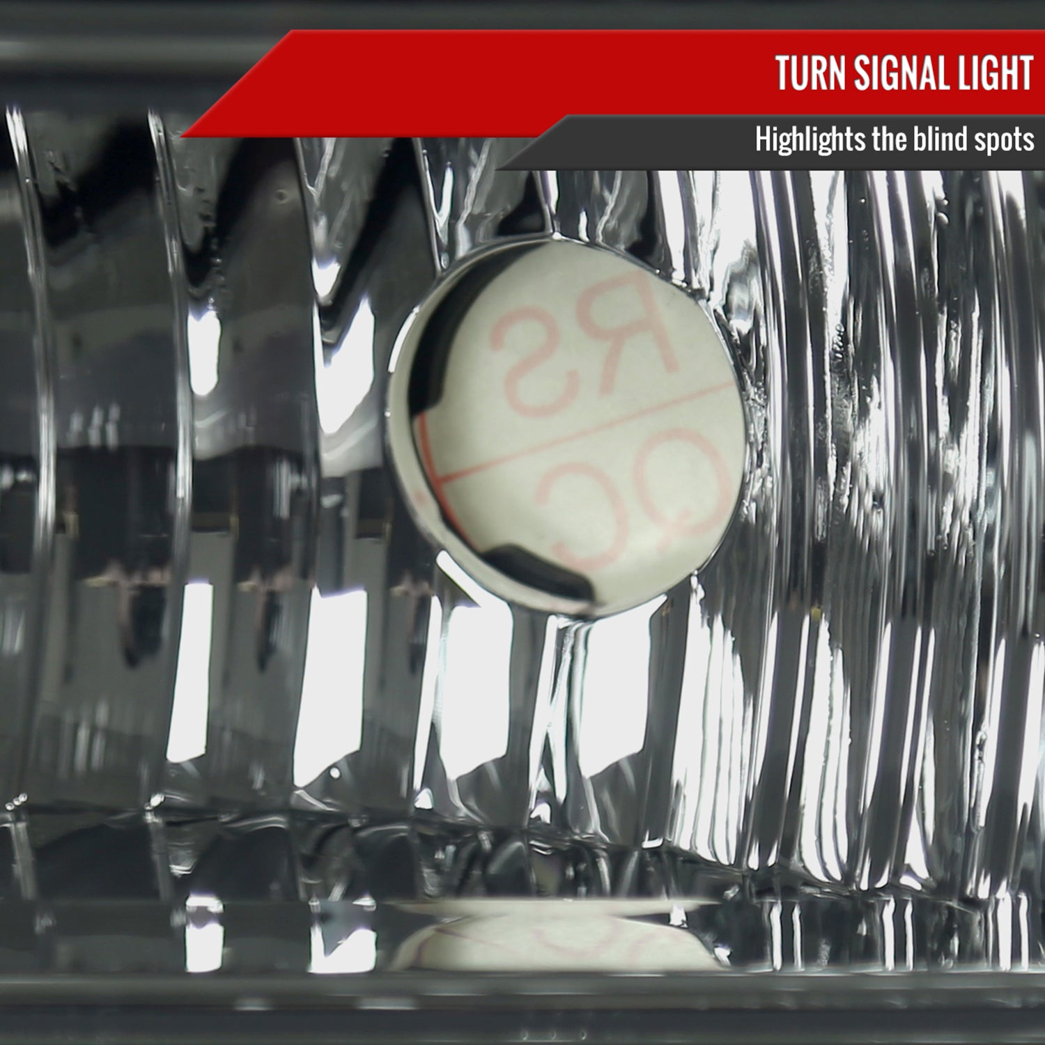 2005-2007 Ford F-250/350/450/550/Excursion Crystal Headlights Chrome/Somke