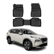 OMAC Floor Mats Liner for Nissan Rogue T33 2021-2026 Rubber TPE Black 3Pcs