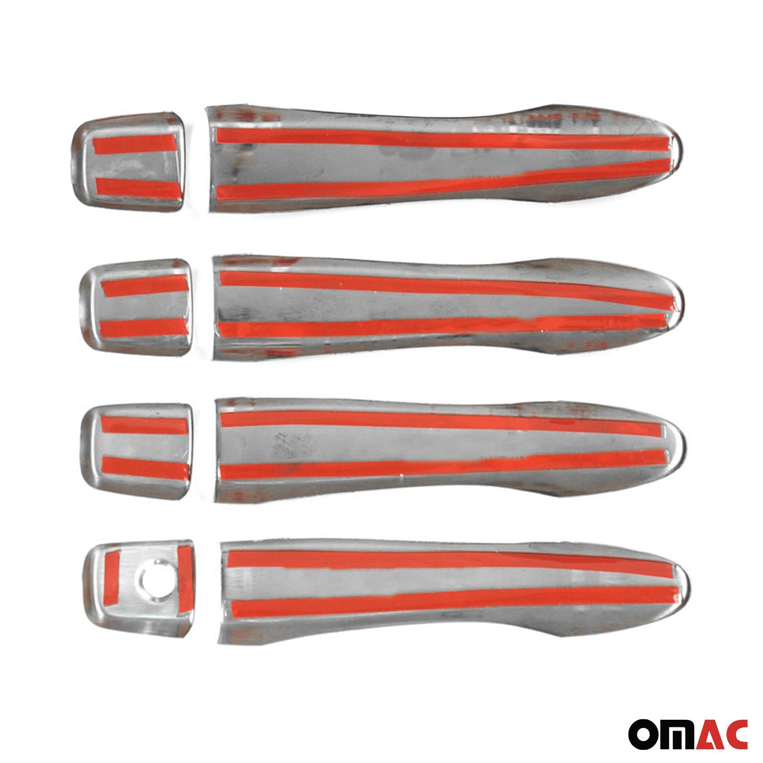 2014-2020 Nissan Rogue Car Door Handle Cover Protector Stainless Steel Chrome 8 Pcs