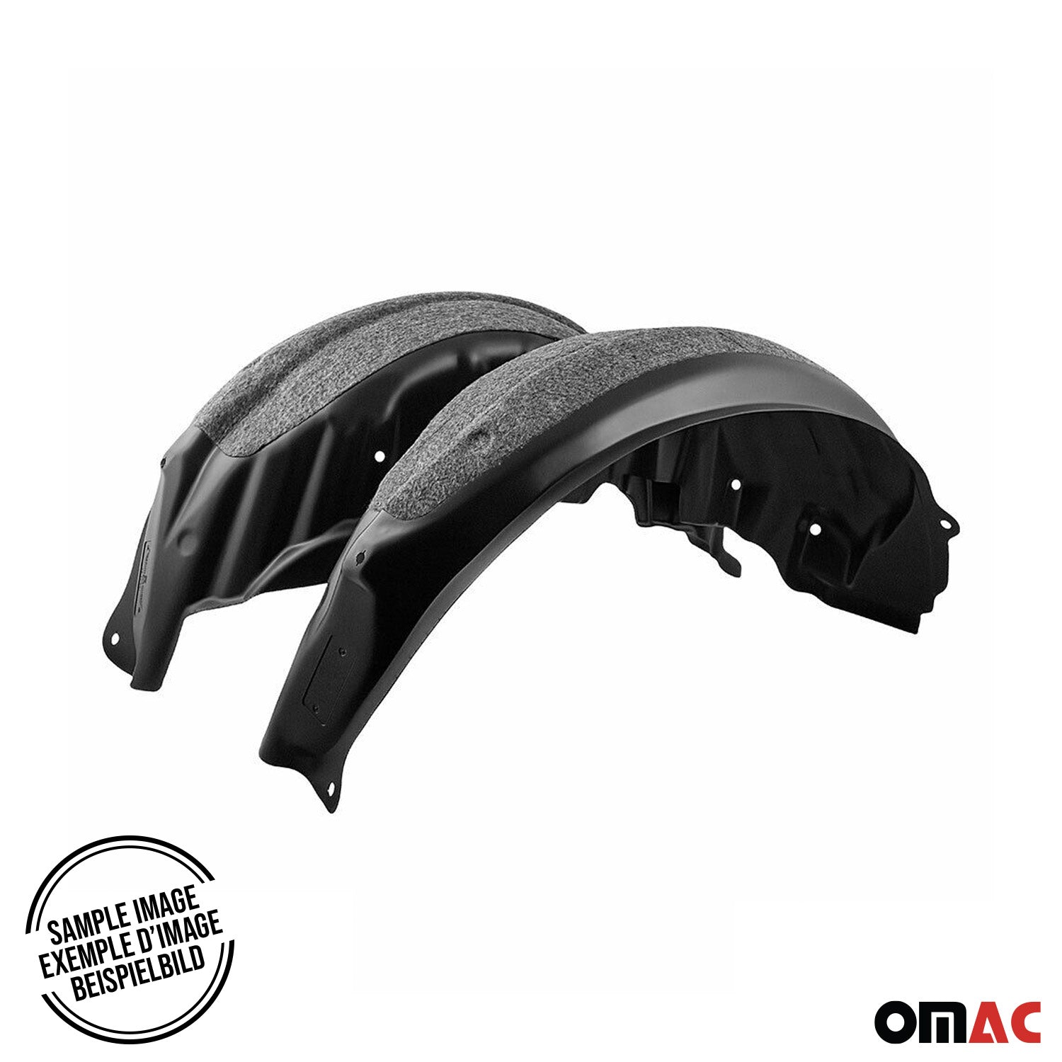 2023-2026 RAM ProMaster Rear Set Wheel Arch Liner Splash Fender Guard 2 Pcs