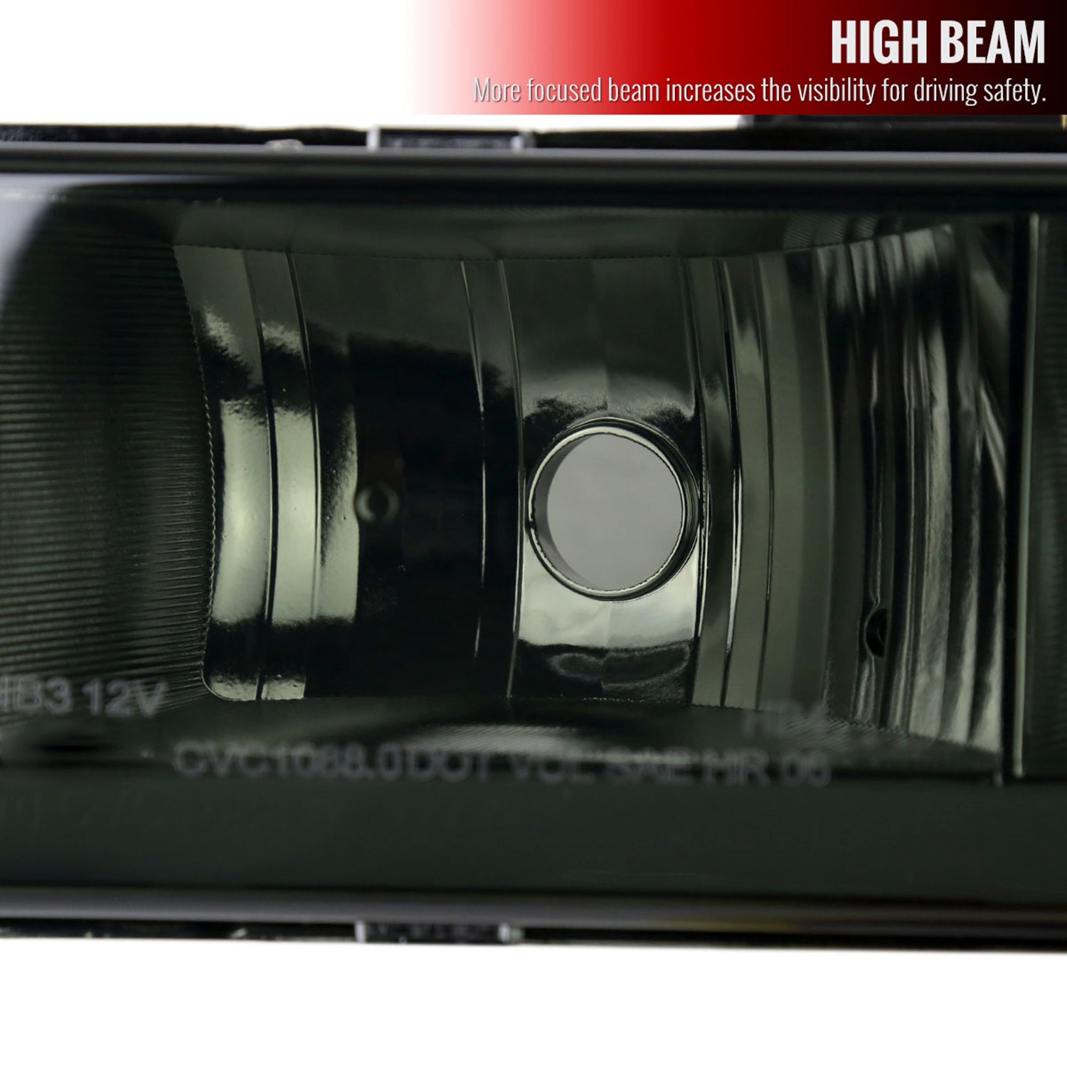 1994-1998 GMC C10/Sierra/Suburban/Yukon Factory Headlights LED Chrome