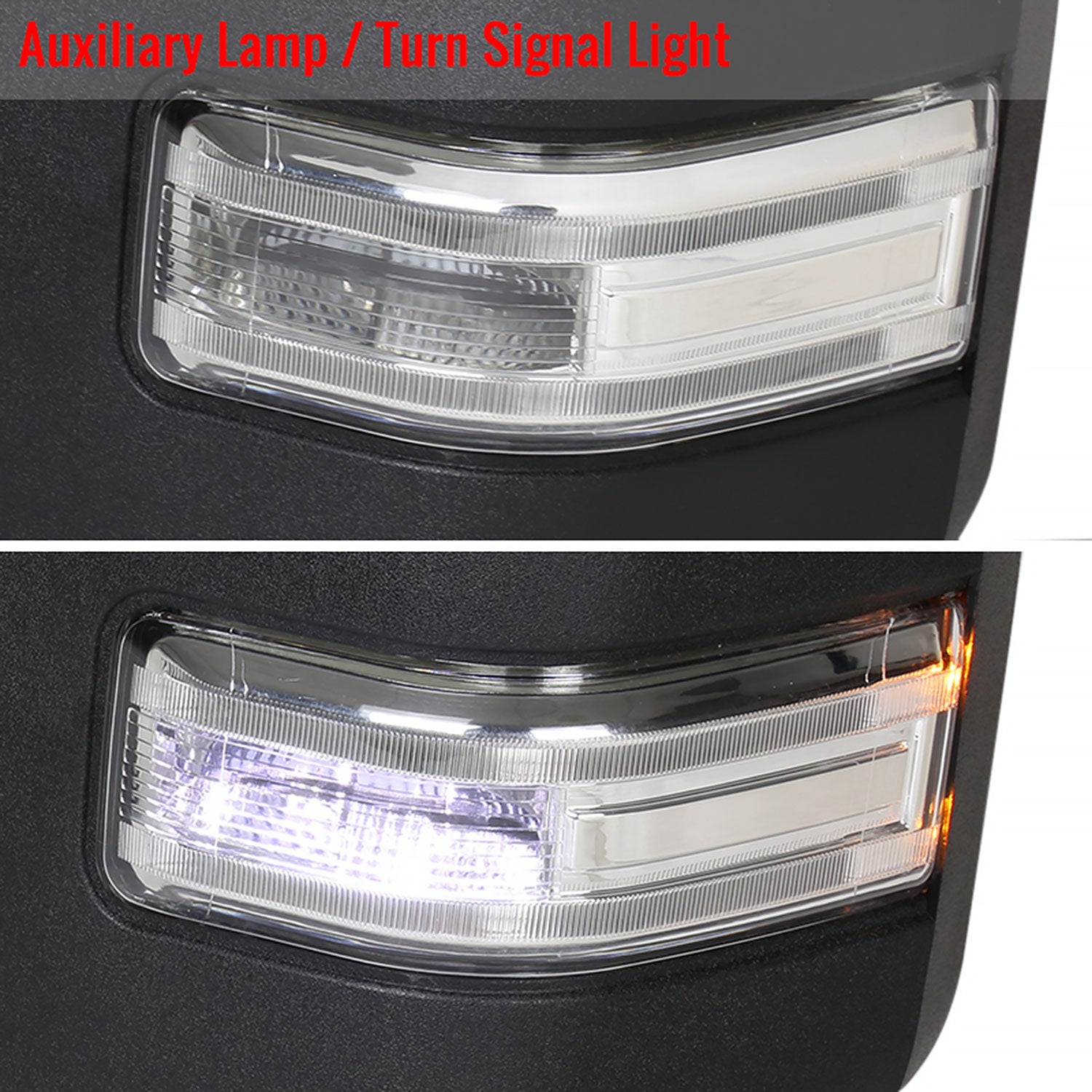 2017-2019 Ford F-250/350/450/550 Heated BSM ATS & Manual Towing Mirrors