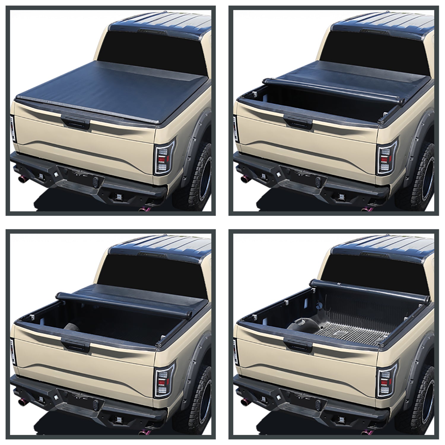 2009-2018 Dodge RAM 1500/2019-2022 RAM 1500 Classic 5.6FT Roll Up Tonneau Cover