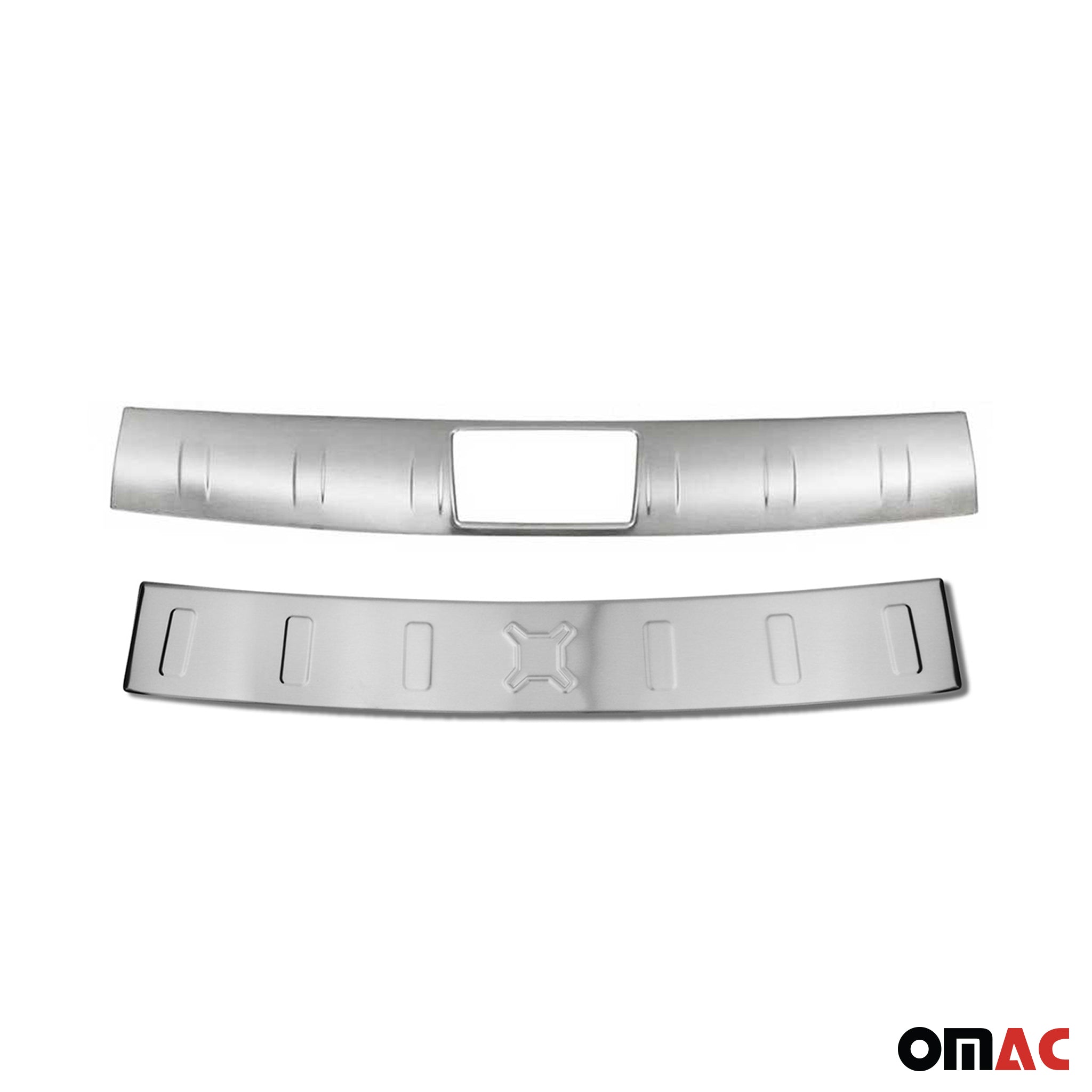 Rear Bumper Guard & Trunk Sill Cover Set for Jeep Renegade 2015-23 Steel Brushed