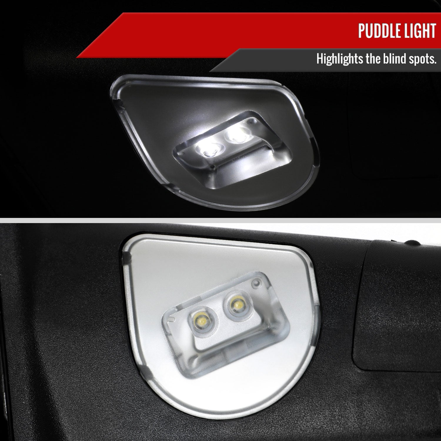 2019-2022 Ram 2500 3500 Black Manual Fold & Heated Side Mirror Driver Side