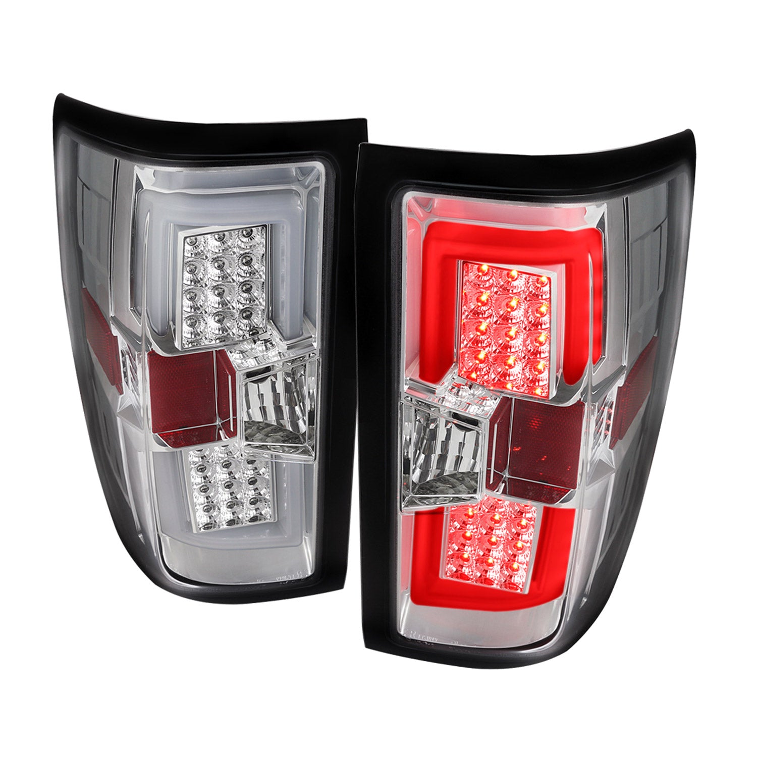 2014-2018 Chevy Silverado 1500 2500HD /Sierra 3500HD LED Tail Lights Chrome