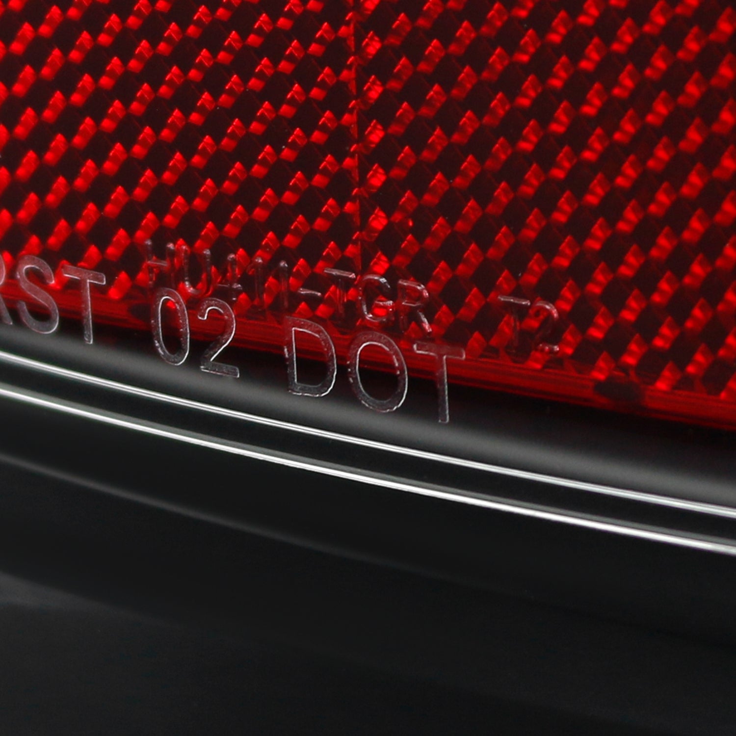 2007-2009 Dodge RAM LED Tail Lights Matte Black Housing/Clear Lens