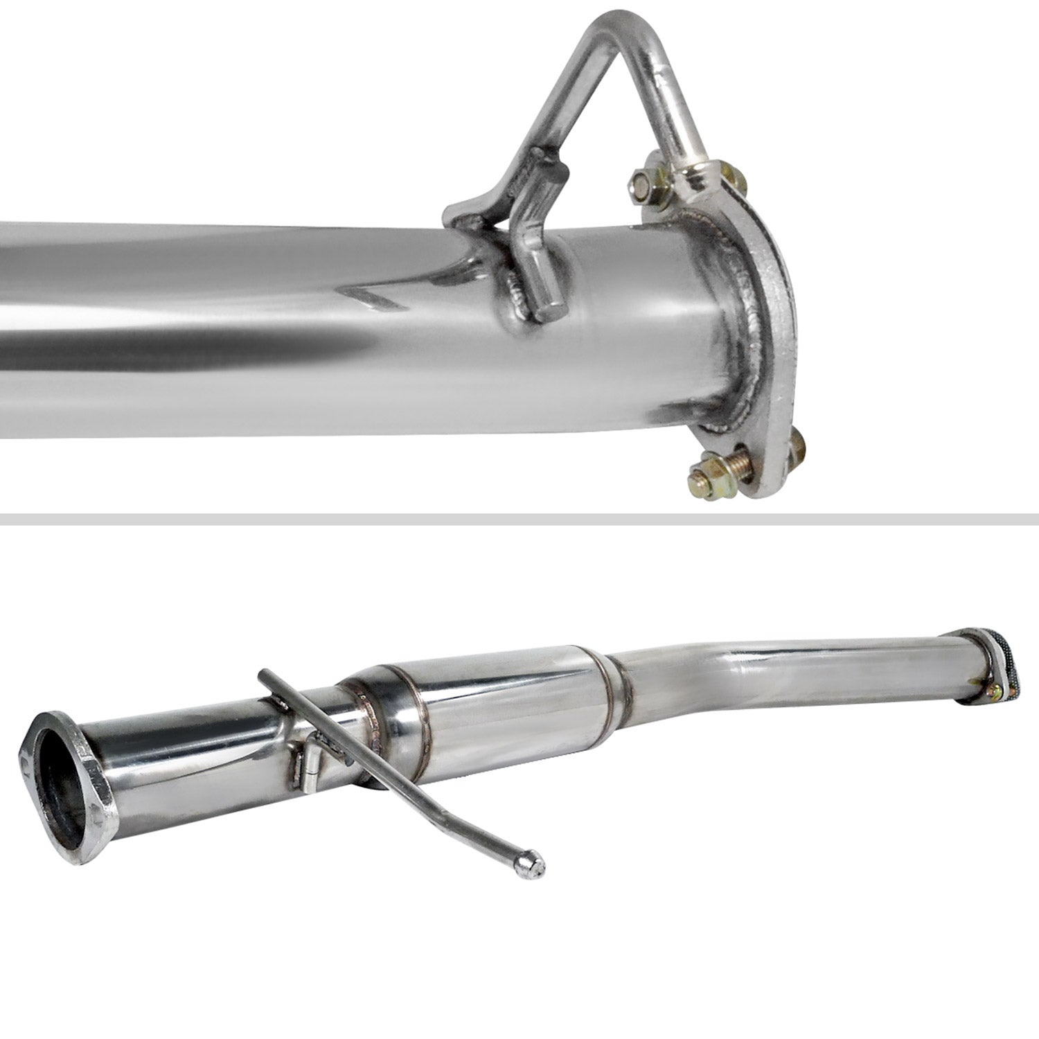1989-1994 Nissan 240SX S13 T-304 Steel N1 Catback Exhaust System w/Burnt Tip