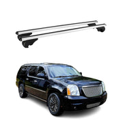 2000-2013 GMC Yukon XL 2500 Roof Rack Cross Bars Silver