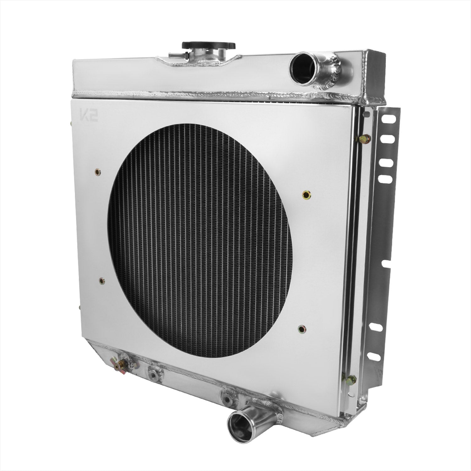 1963-1970 Ford Mustang/Galaxie Mercury Cougar 3Row Radiator & Shroud Fan
