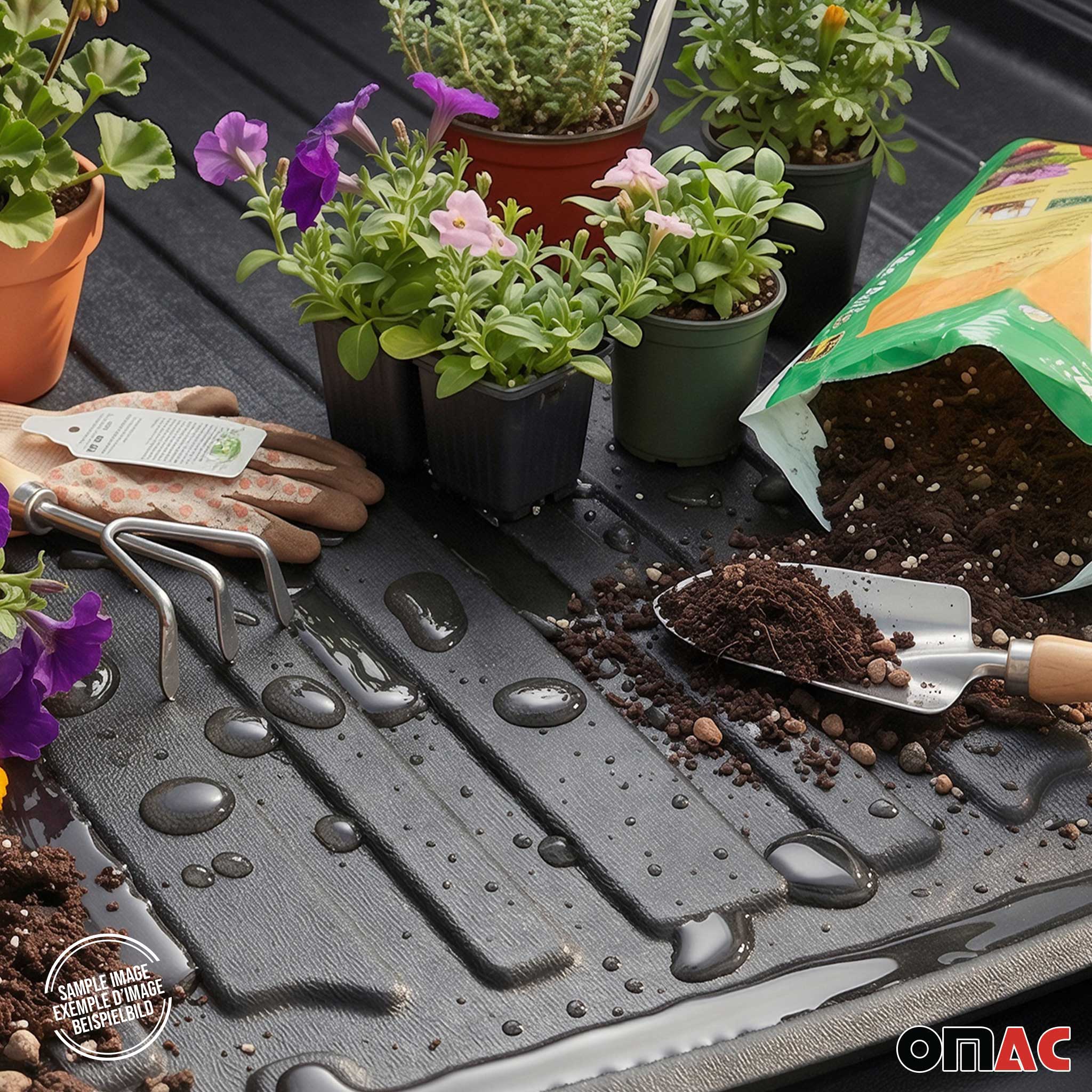 2000-2006 Hyundai Elantra Cargo Liner Trunk Mat All Weather Black