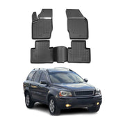 2003-2014 Volvo XC90 1.gen 5-Seats Floor Mats Liners Full Set All Weather 5 Seats Black