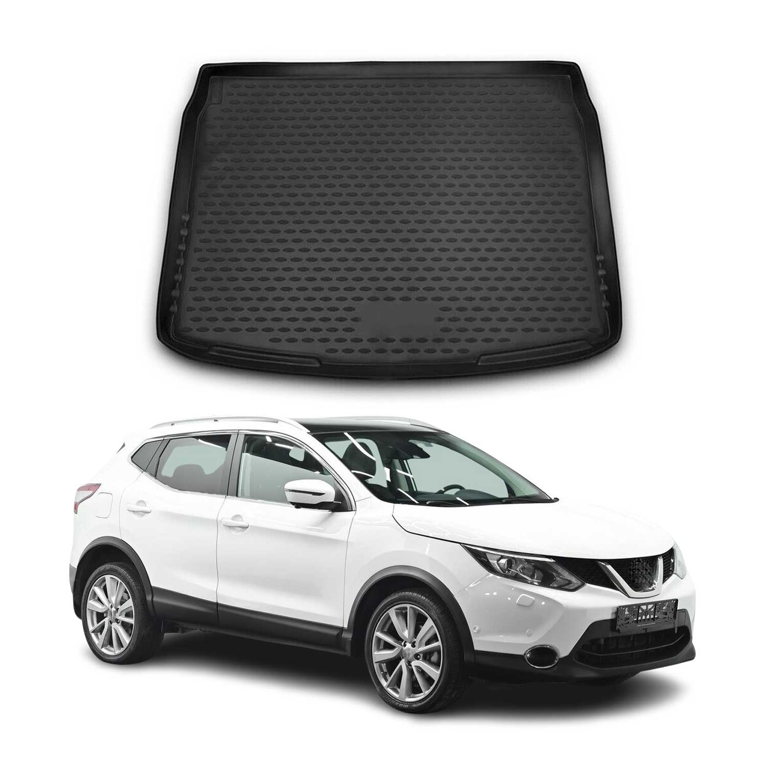 2017-2022 Nissan Rogue Sport Cargo Liner Trunk Mat All Weather Black