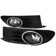 2010-2014 VW Jetta/Golf Mk6 TDI/TSI 12V/55W 9006 Fog Lights Kit Chrome/Clear