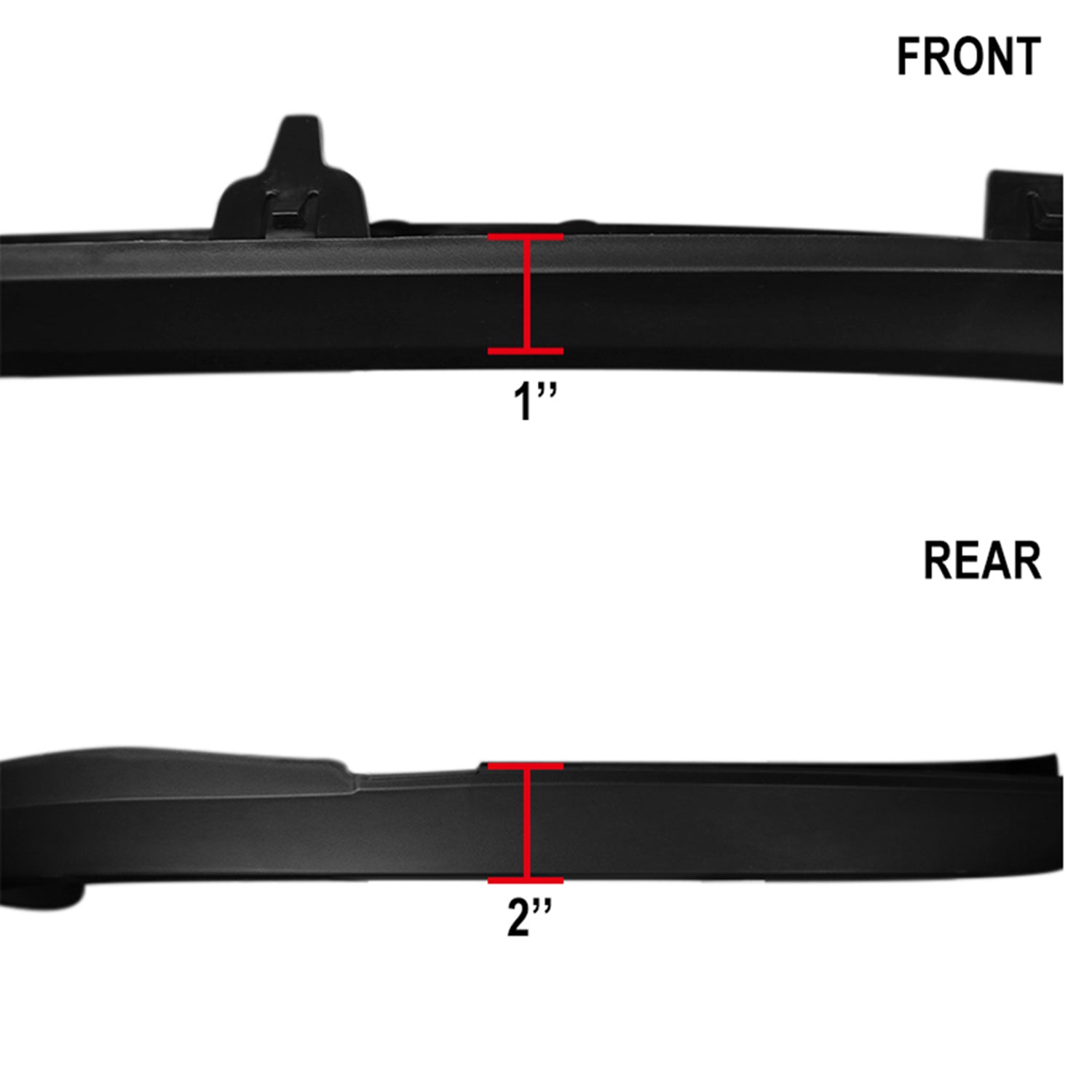 2007-2013 BMW X5 E70 20"/21" Wheel Fender Flares Wheel Protector