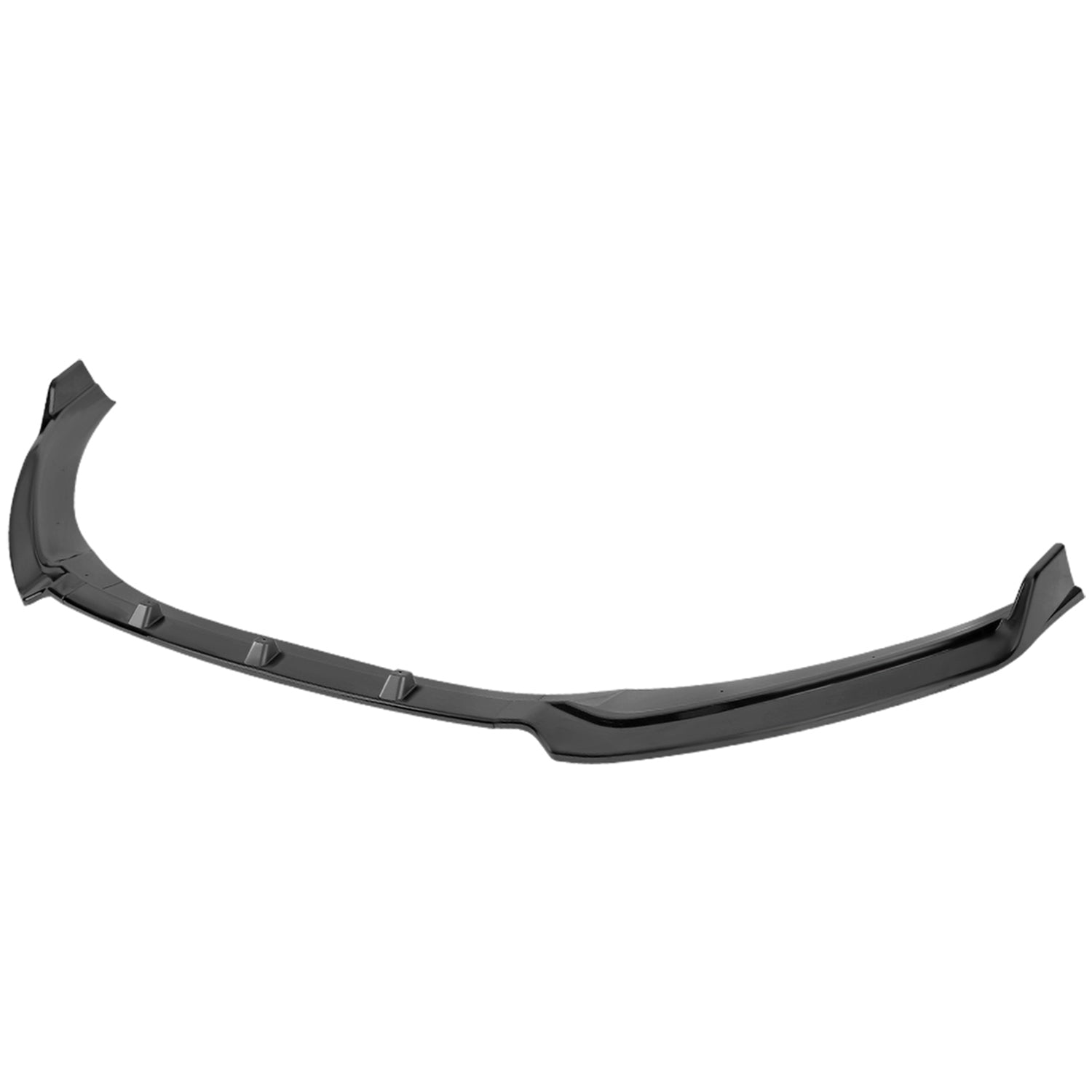 2017-2018 Hyundai Elantra Matte Black Polypropylene 3Pcs Bumper Lip