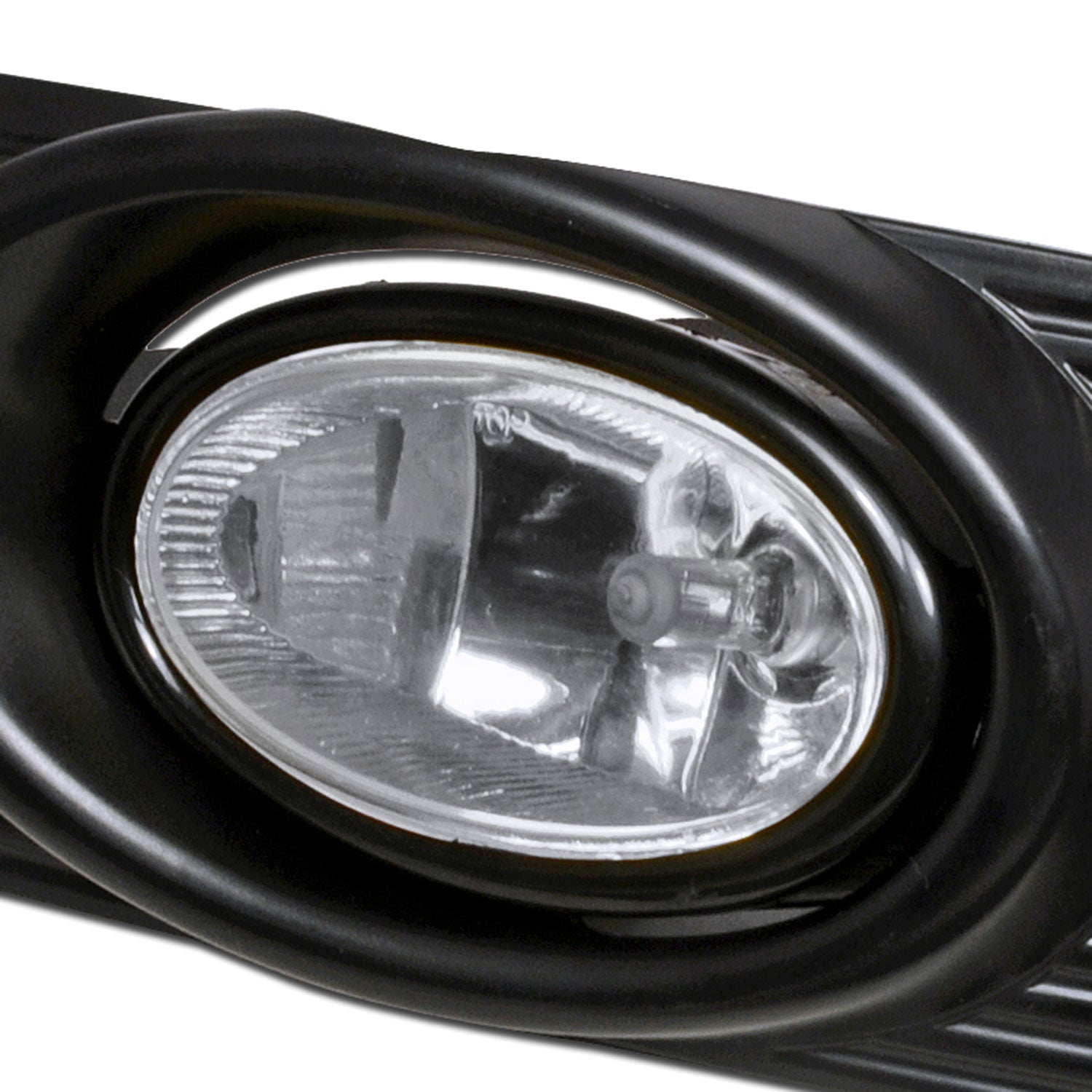 2001-2002 Honda Accord Sedan H11 Fog Lights Kit Chrome Housing/Clear Lens