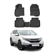 2017-2022 Honda CR-V Floor Mats Liners Full Set All Weather Black