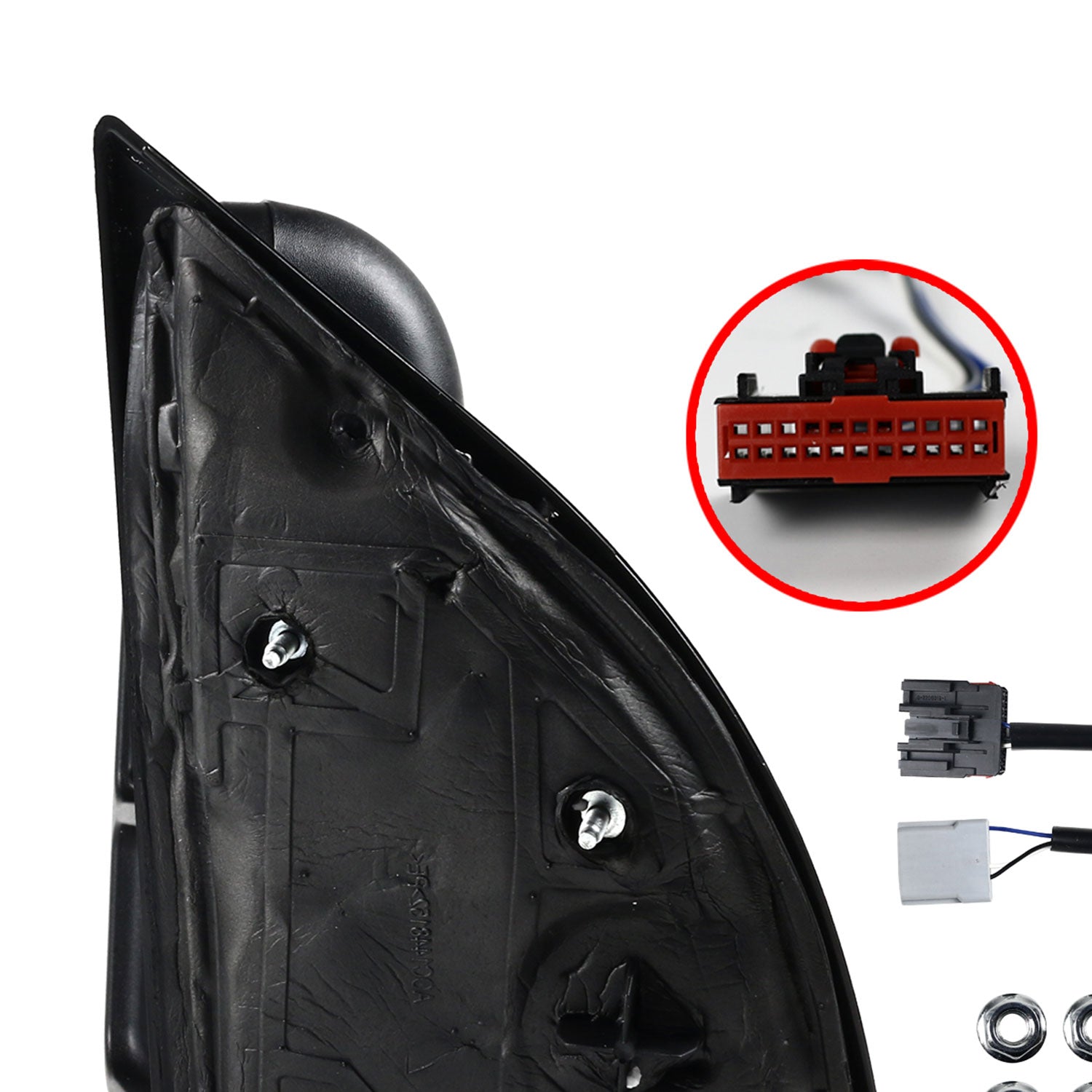 2003-2015 Ford F-250/350/450/550 Manual Towing Mirrors Smoke Lens &Turn Signal