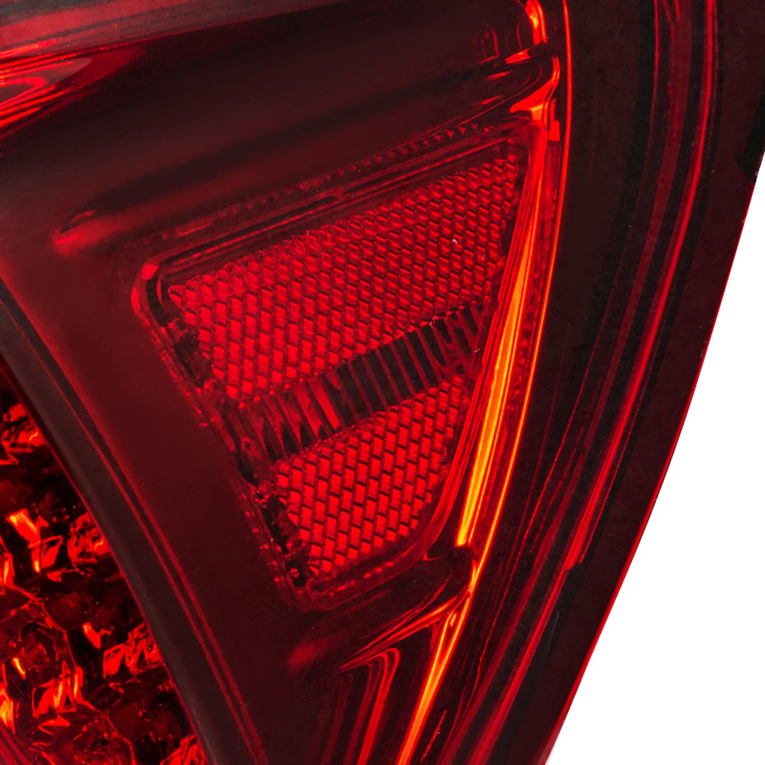 2006-2008 Lexus IS250/IS350 LED Tail Lights & Trunk Lights Chrome/Red Lens