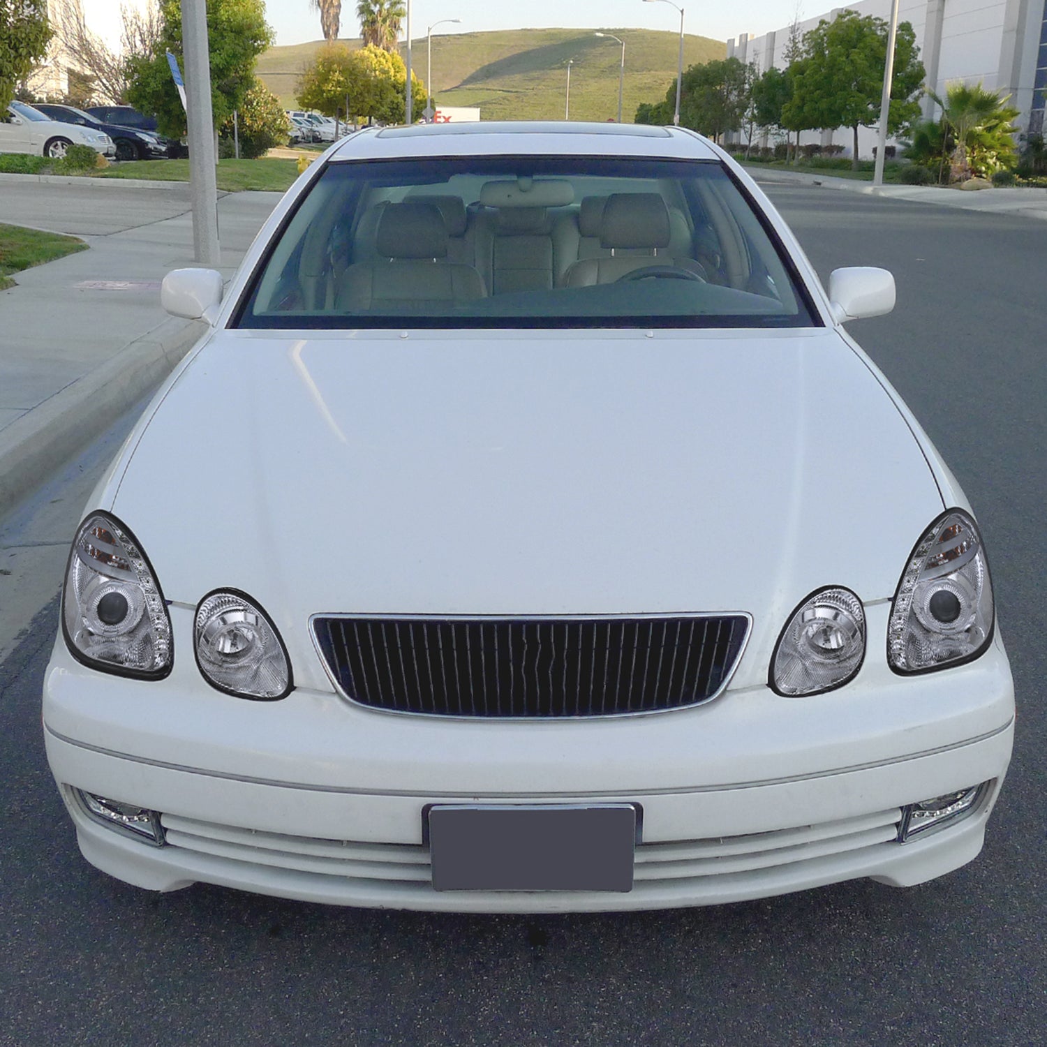 1998-2005 Lexus GS300/GS400/GS430 Halo Projector Headlights LED Light Chrome