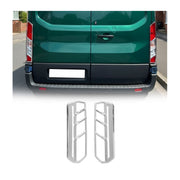 2015-2020 Ford Transit 350 Rear Brake Stop Light Frame Trim Silver 2 Pcs