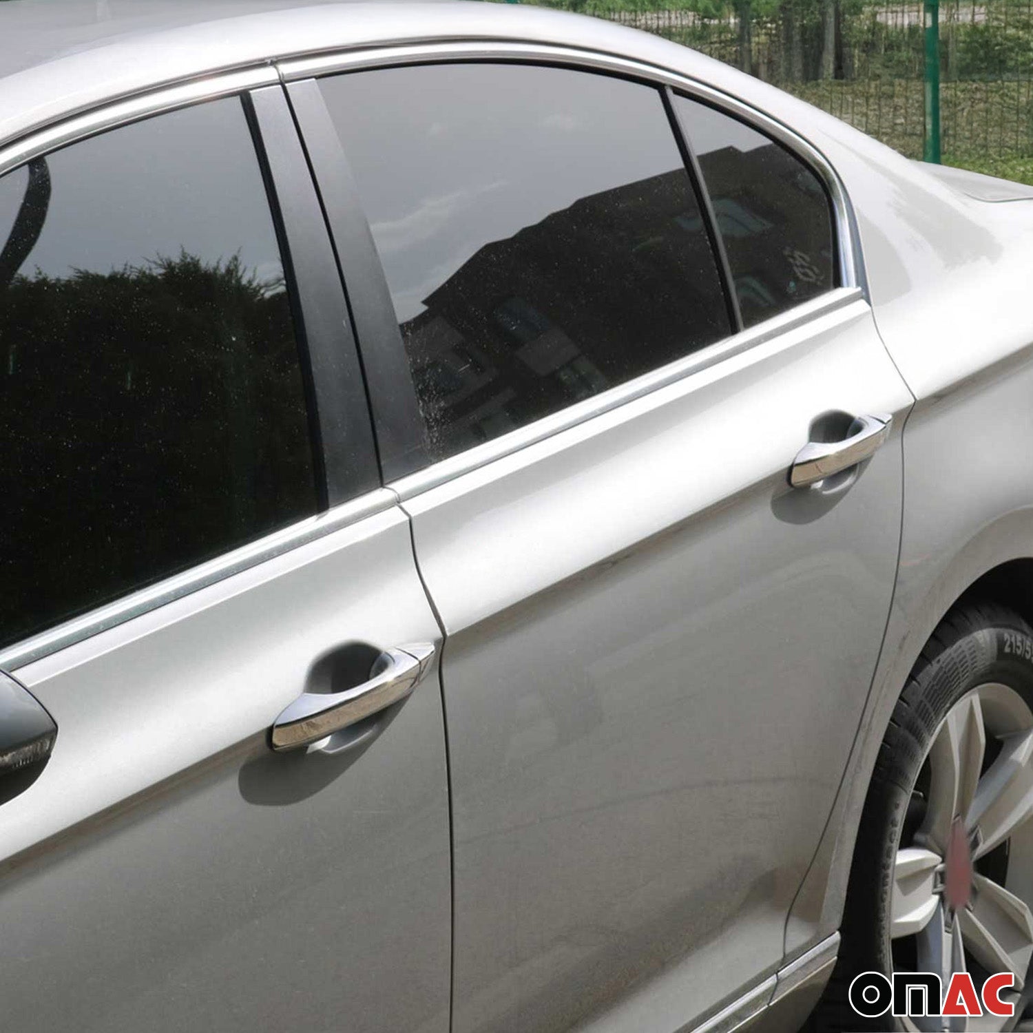 2015-2019 VW Passat B8 Car Door Handle Cover Protector Stainless Steel Chrome 8 Pcs