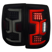 2019-2024 Dodge RAM 2500/3500 LED Signal Tail Lights Glossy Black/Dark Smoke