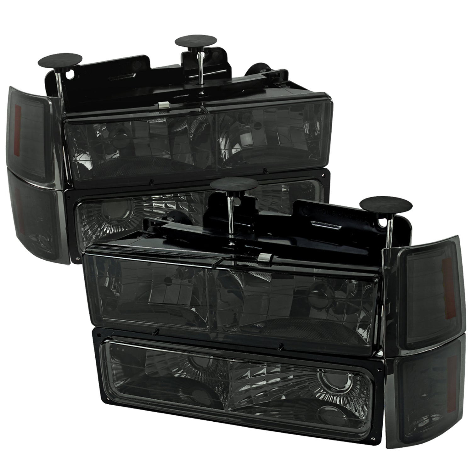 1994-1998 Chevy Silverado/Tahoe/Suburban/C10 Factory Headlights Smoke