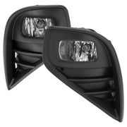 2020-2021 Toyota Highlander Fog Bumper Lights Chrome Housing/Clear Lens