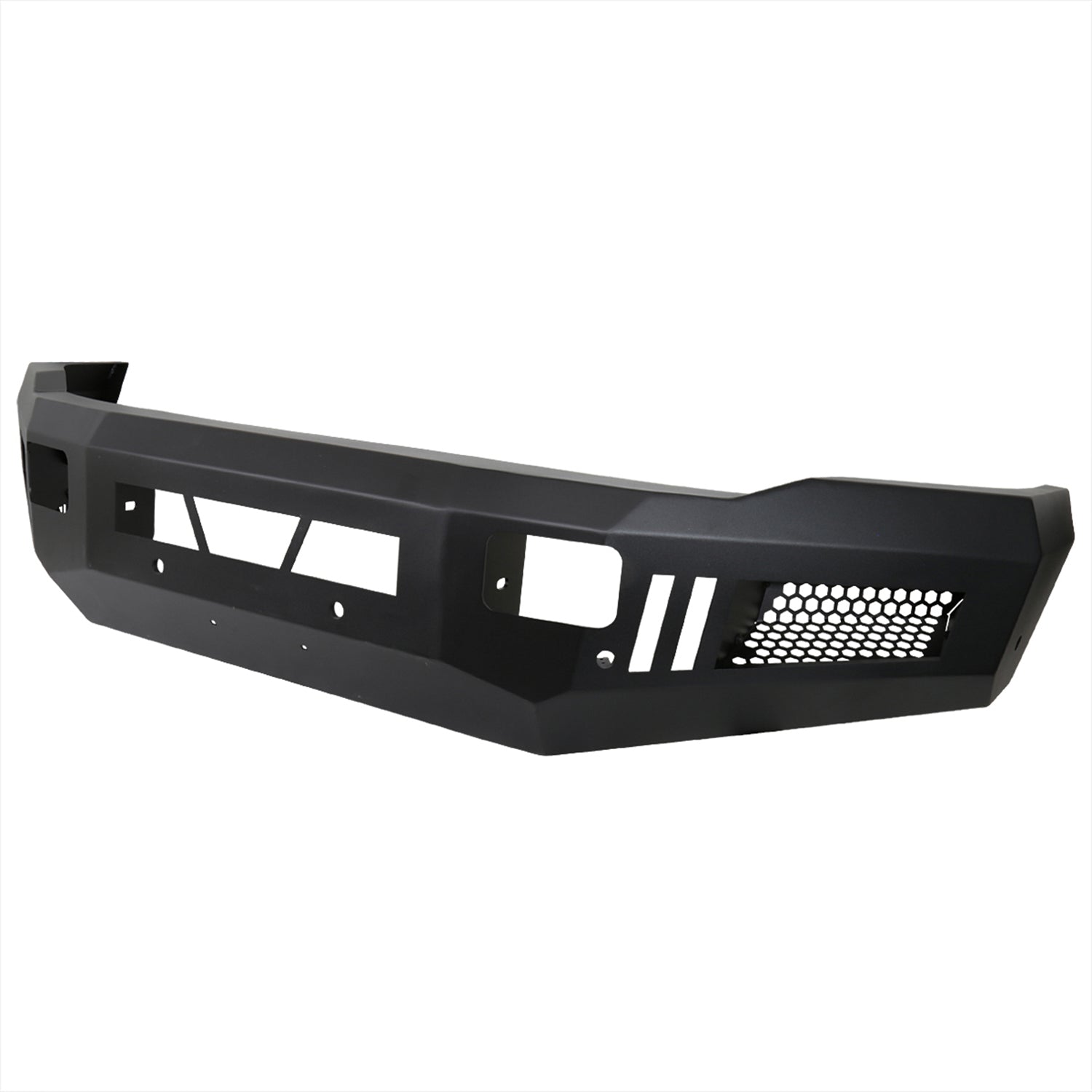 2010-2018 Dodge RAM 2500/3500 Heavy Duty Steel Front Bumper LED Light Ports