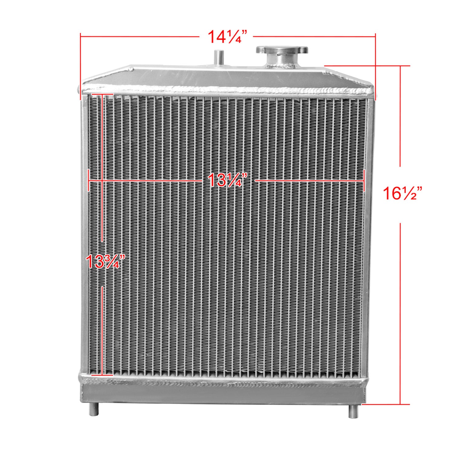 1992-2000 Honda Civic EG EK Del Sol S/Si Manual Transmission 2Row Radiator