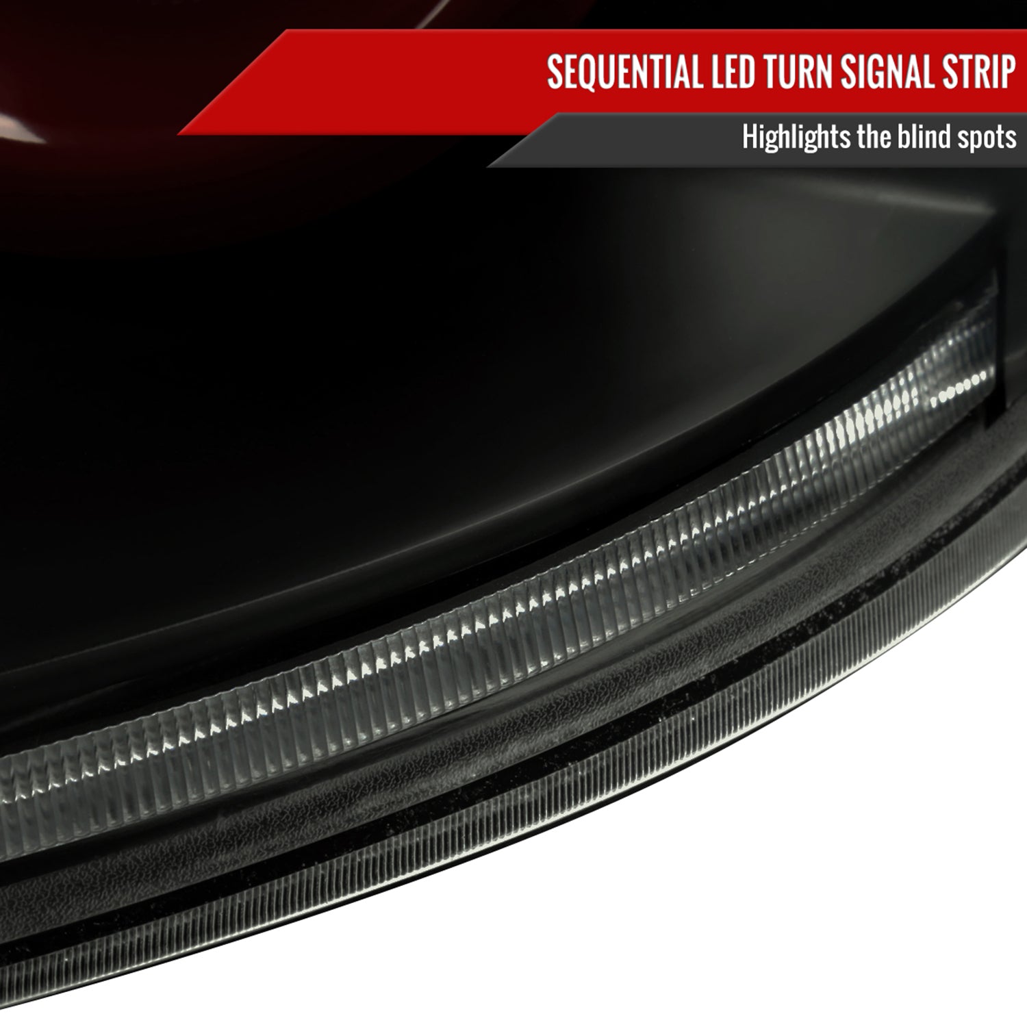 2003-2007 Infiniti G35 Coupe Red LED Halo Signal Tail Lights Matt Black/Smoke