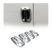 2014-2022 RAM ProMaster Car Door Handle Cover Protector Silver Chrome 8 Pcs