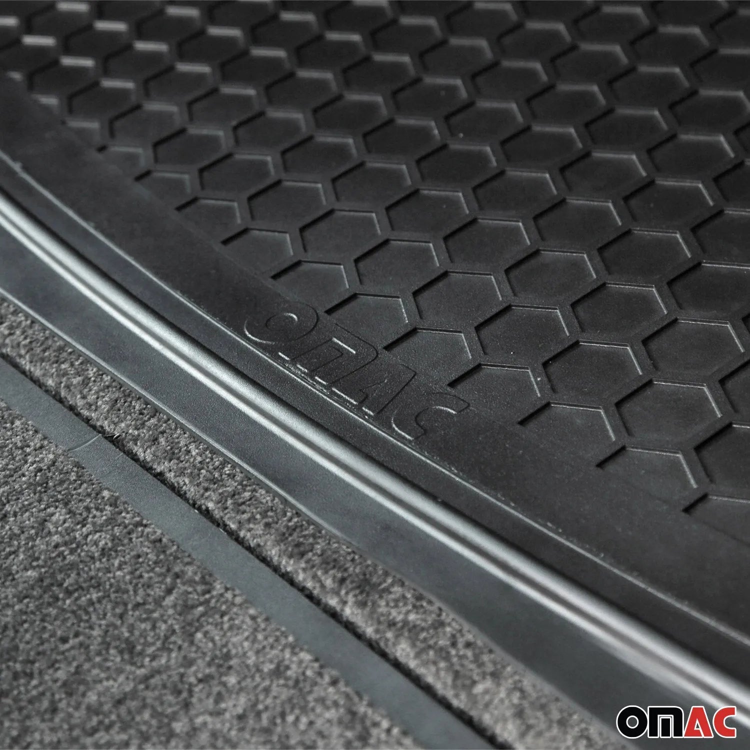 2001-2026 Chevrolet Tahoe Semi-Custom fit Cargo Mat Liner Waterproof Rubber Black 1Pc