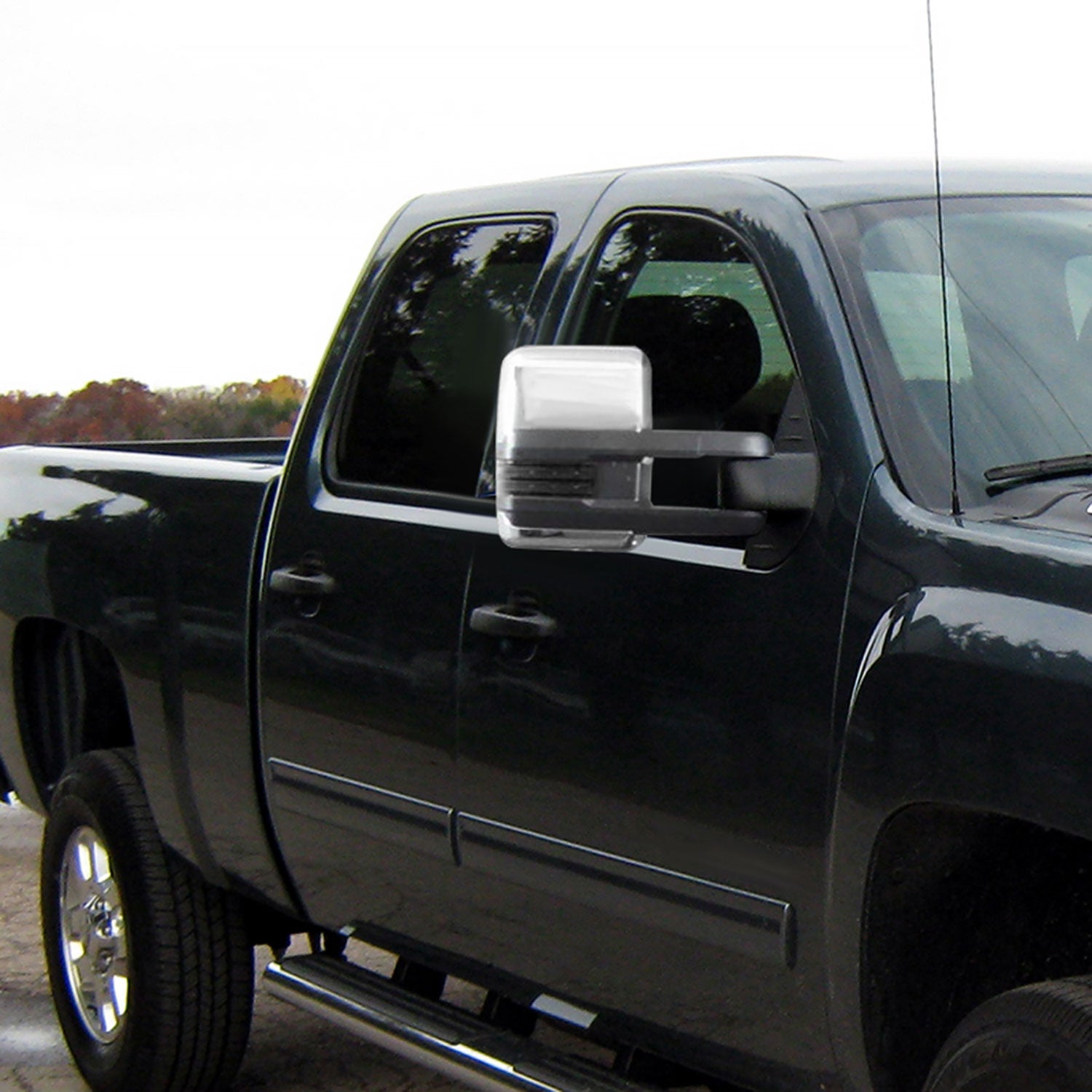 2007-2014 Chevy Silverado/Suburban/ Sierra/Yukon Heated Towing Mirrors Smoke