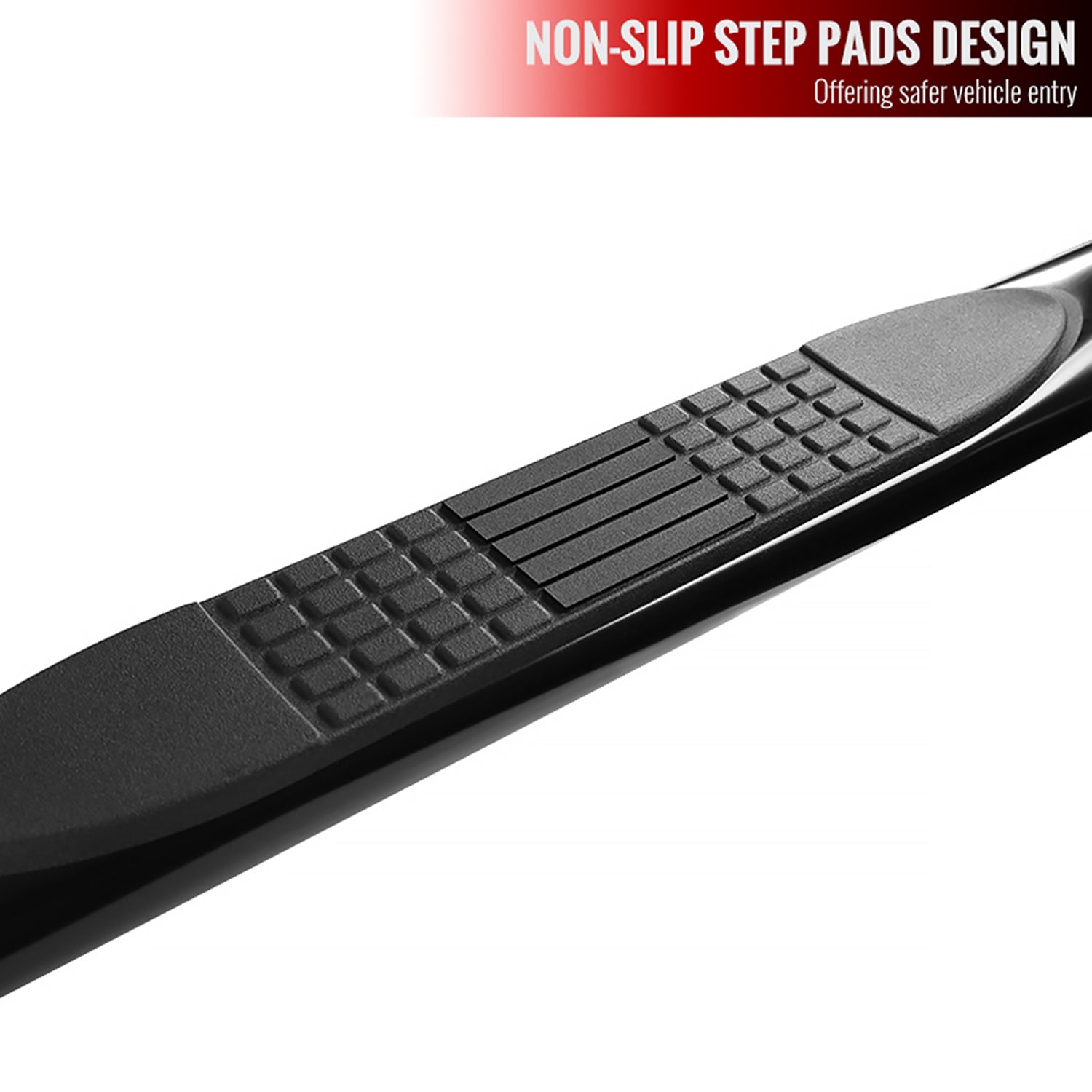 2015-2024 Ford F-150/F-250/350/450 Crew/SuperCrew Cab 4" Side Step Nerf Bars