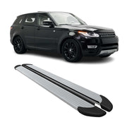2014-2022 Land Rover Range Rover Sport Running Boards Side Steps Silver